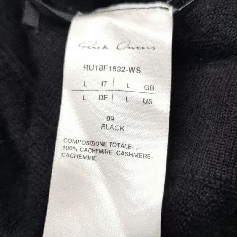 Rick Owens 2018aw Rick Owens Cashmere Solid Coat L Size US L / EU 52-54 / 3 - 7 Thumbnail
