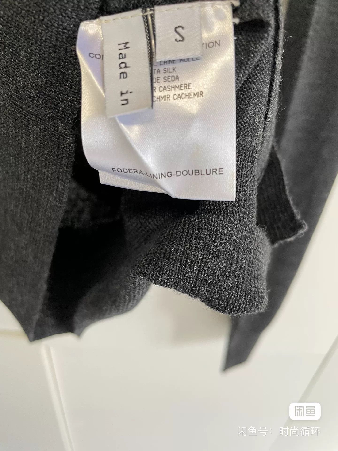 Balenciaga Balenciaga Gray Cashmere Cardigan New Size S / US 4 / IT 40 - 7 Thumbnail