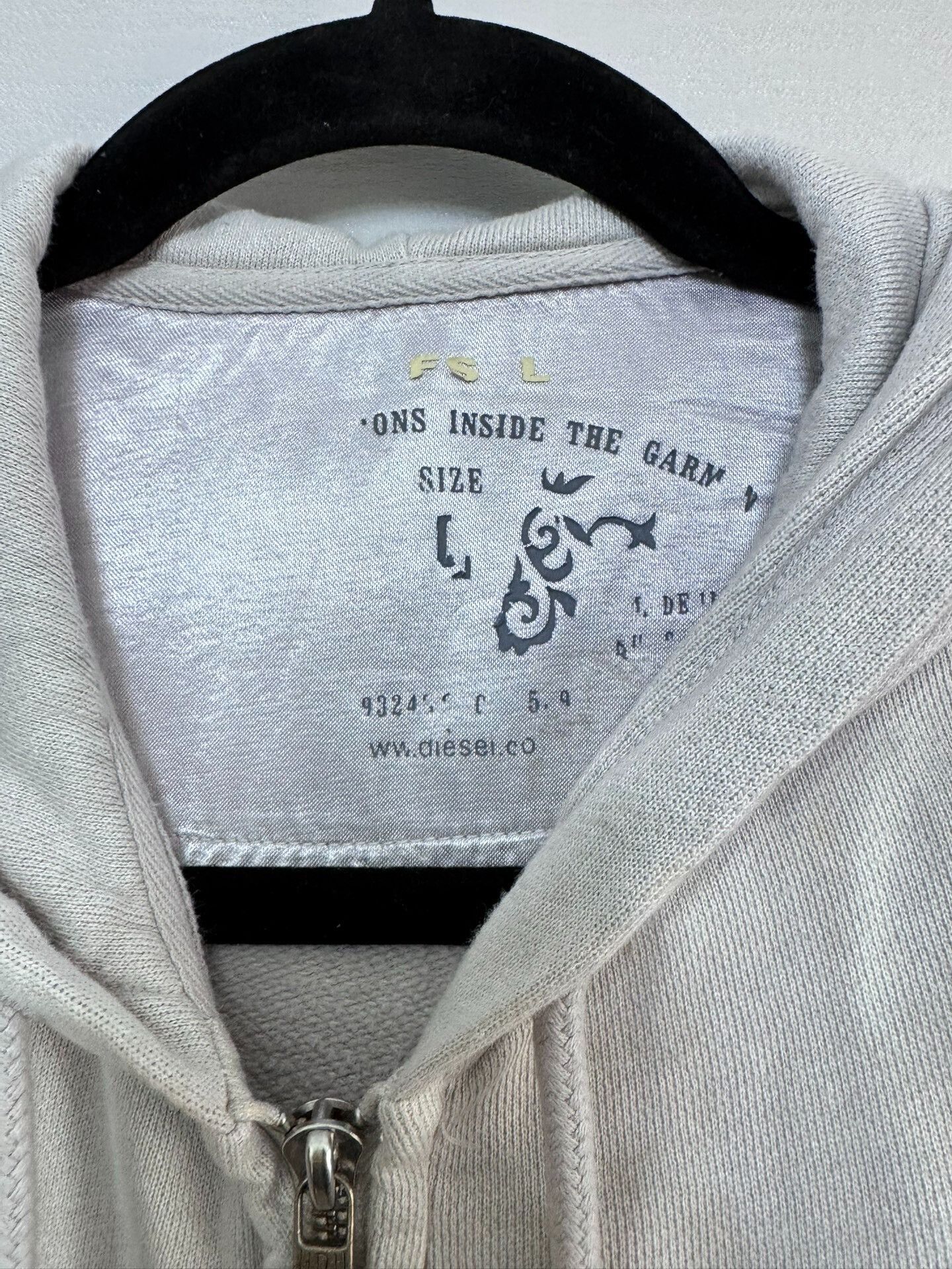 Diesel Diesel Unisex New Thick Sweatshirt Size US L / EU 52-54 / 3 - 4 Thumbnail