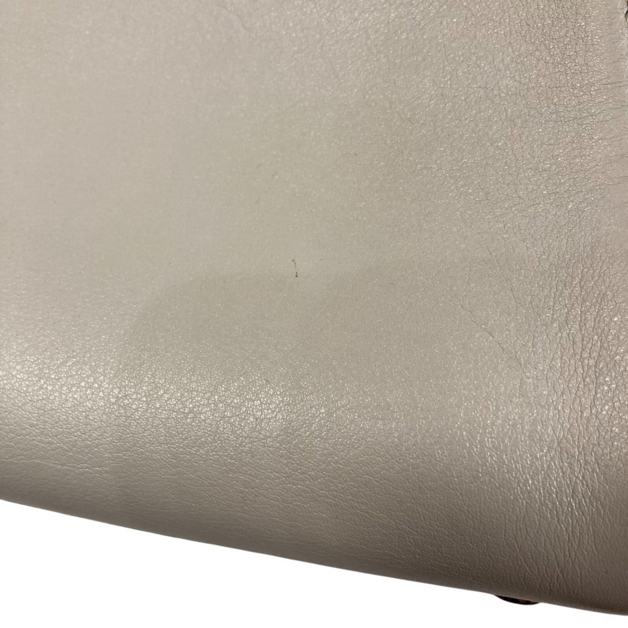 Fendi FENDI Peekaboo Iconic Essential 2-way Handbag/Shoulder Bag 8BN302 Gray Women's Luxs Pre-owned Brands Size ONE SIZE - 18 Thumbnail