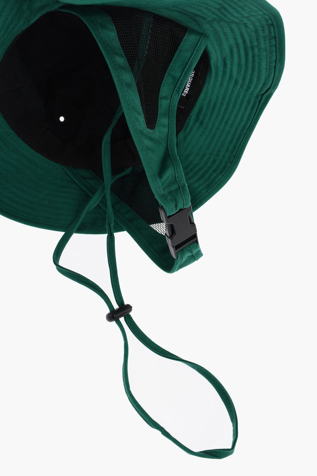 Dsquared2 Cotton Bucket Hat with Tone-on-Tone Logo Size ONE SIZE - 3 Thumbnail