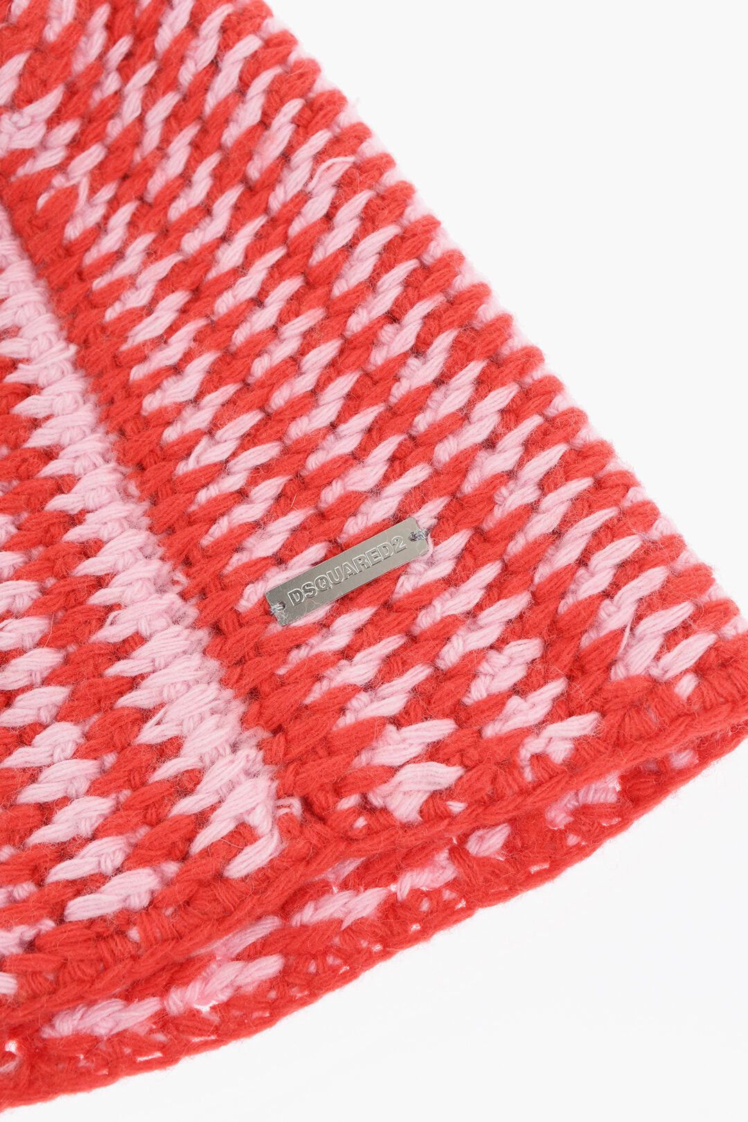 Dsquared2 Bicolour Virgin Wool-Blend and Cashmere Beanie Size ONE SIZE - 2 Thumbnail