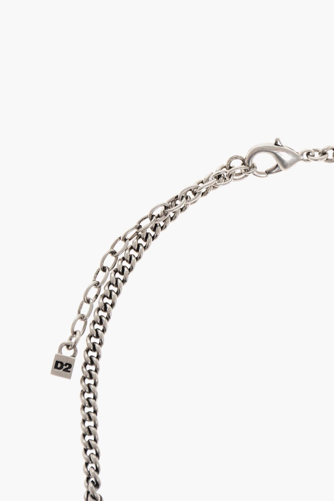 Dsquared2 Metal Logo-Chain Necklace SMURFS Size ONE SIZE - 3 Thumbnail