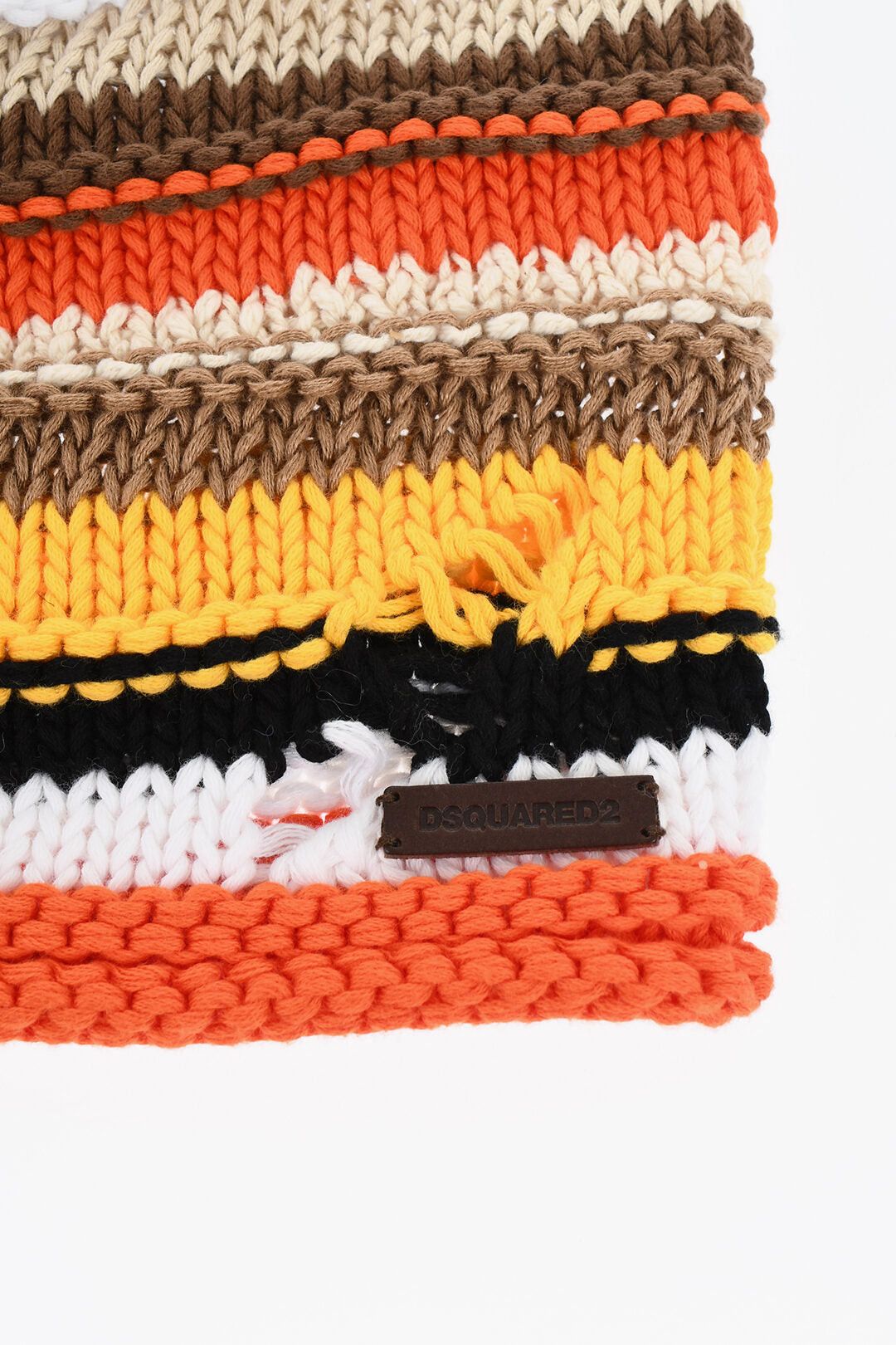 Dsquared2 Multicolour Linen-and-Cotton Beanie Size ONE SIZE - 2 Thumbnail