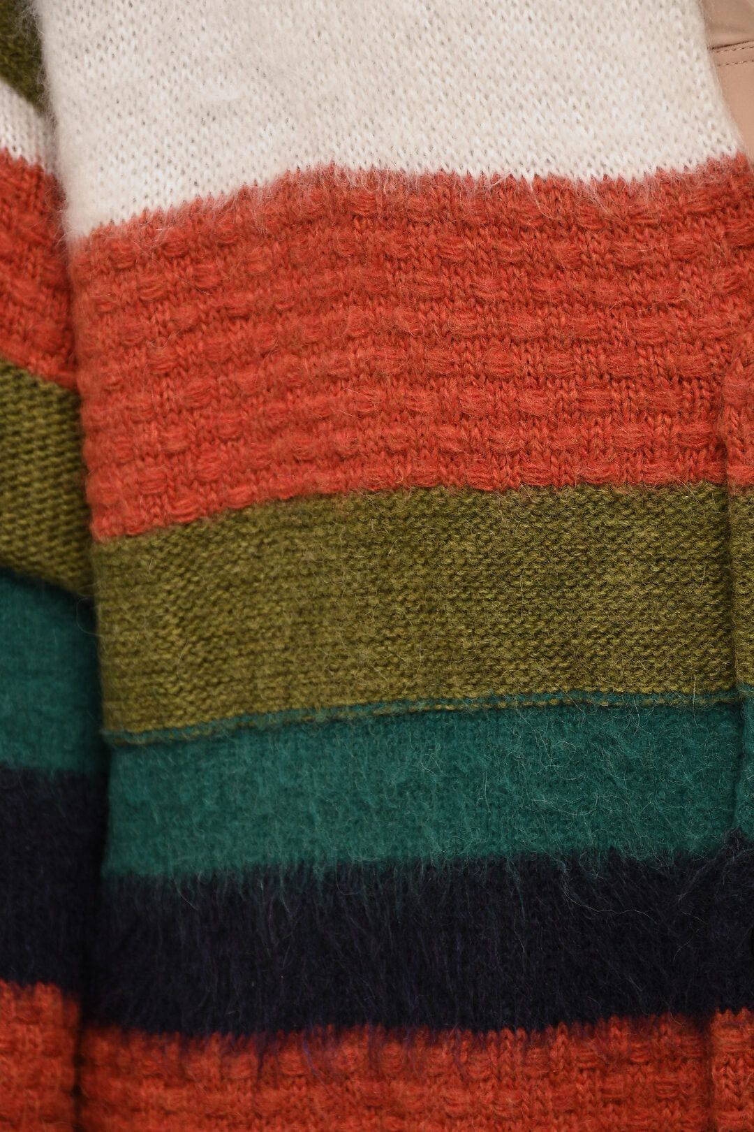 Dsquared2 Long Striped Wool-Blend Cardigan Size XS / US 0-2 / IT 36-38 - 4 Thumbnail