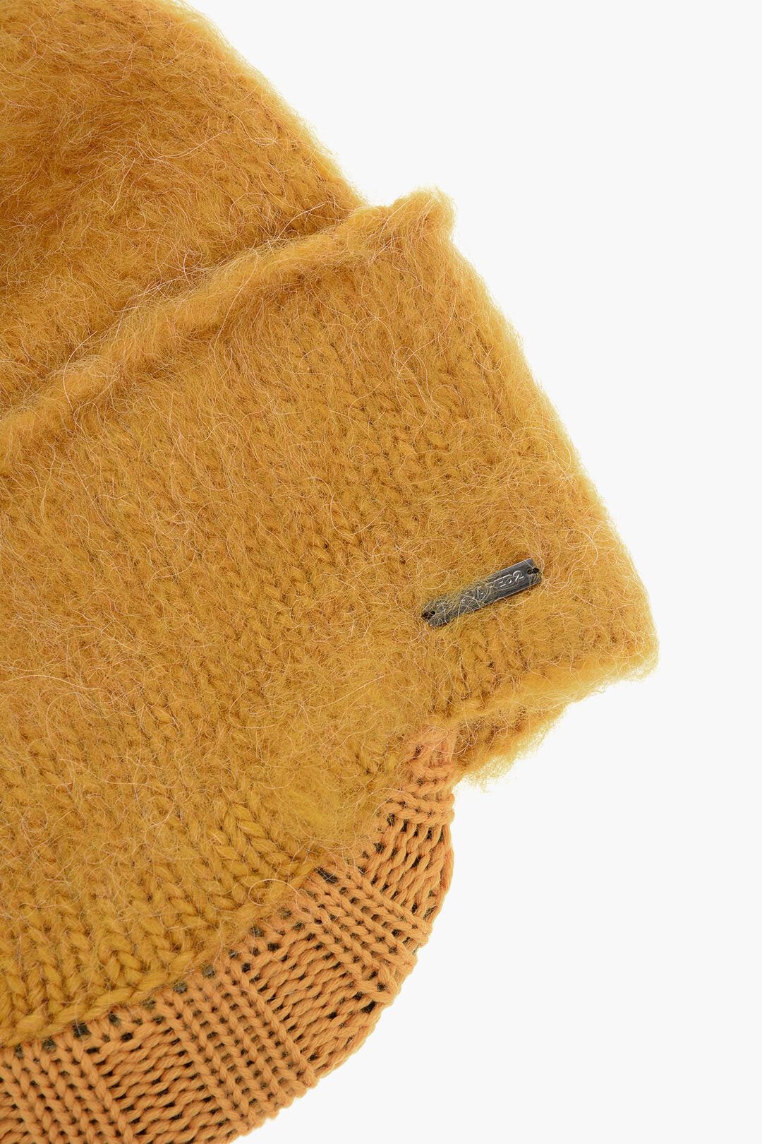 Dsquared2 Wool-Blend Beanie with Visor Size ONE SIZE - 2 Thumbnail