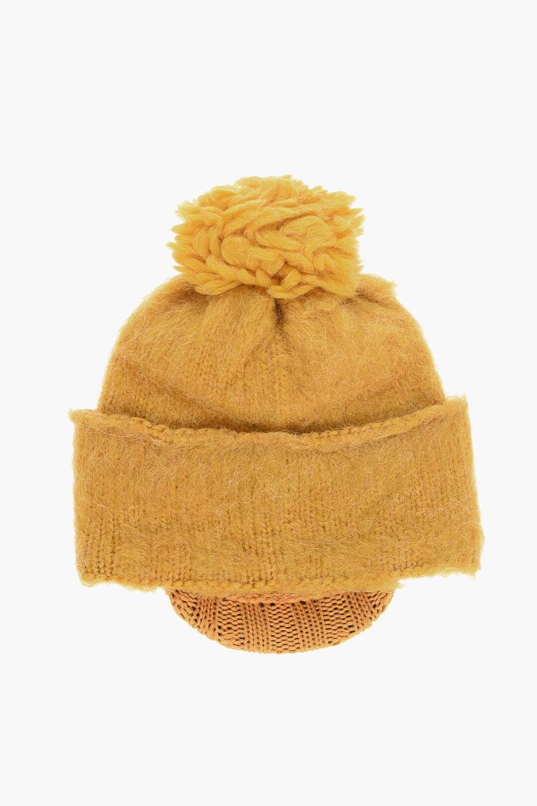 Dsquared2 Wool-Blend Beanie with Visor Size ONE SIZE - 3 Thumbnail