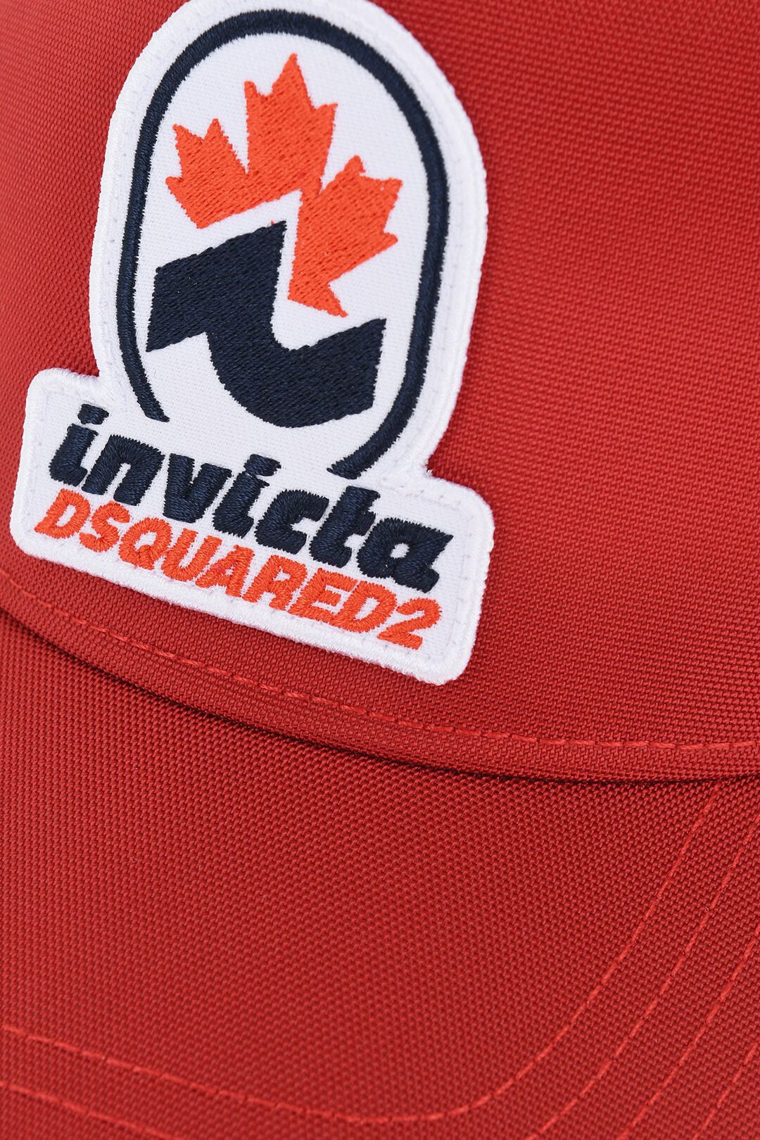 Dsquared2 INVICTA Solid-Color Baseball Cap With Embroidery Size ONE SIZE - 2 Thumbnail