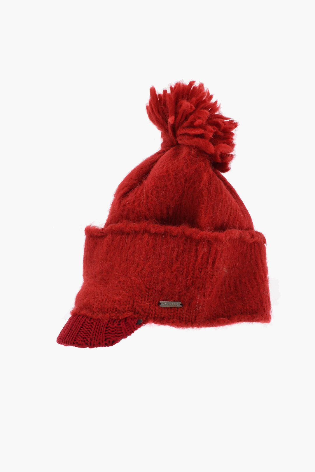 Dsquared2 Wool-Blend Beanie With Visor Size ONE SIZE - 3 Thumbnail