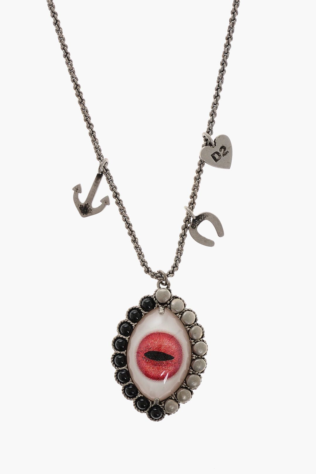 Dsquared2 Chain Necklace with Eye Pendant Size ONE SIZE - 2 Thumbnail