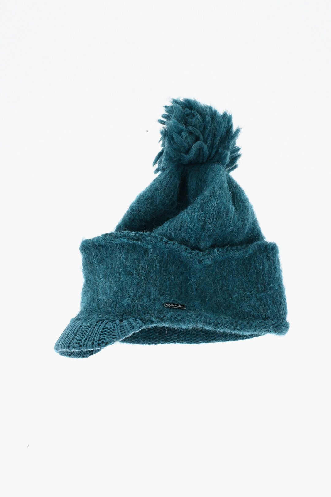 Dsquared2 Mixed-Wool Beanie with Visor Size ONE SIZE - 3 Thumbnail