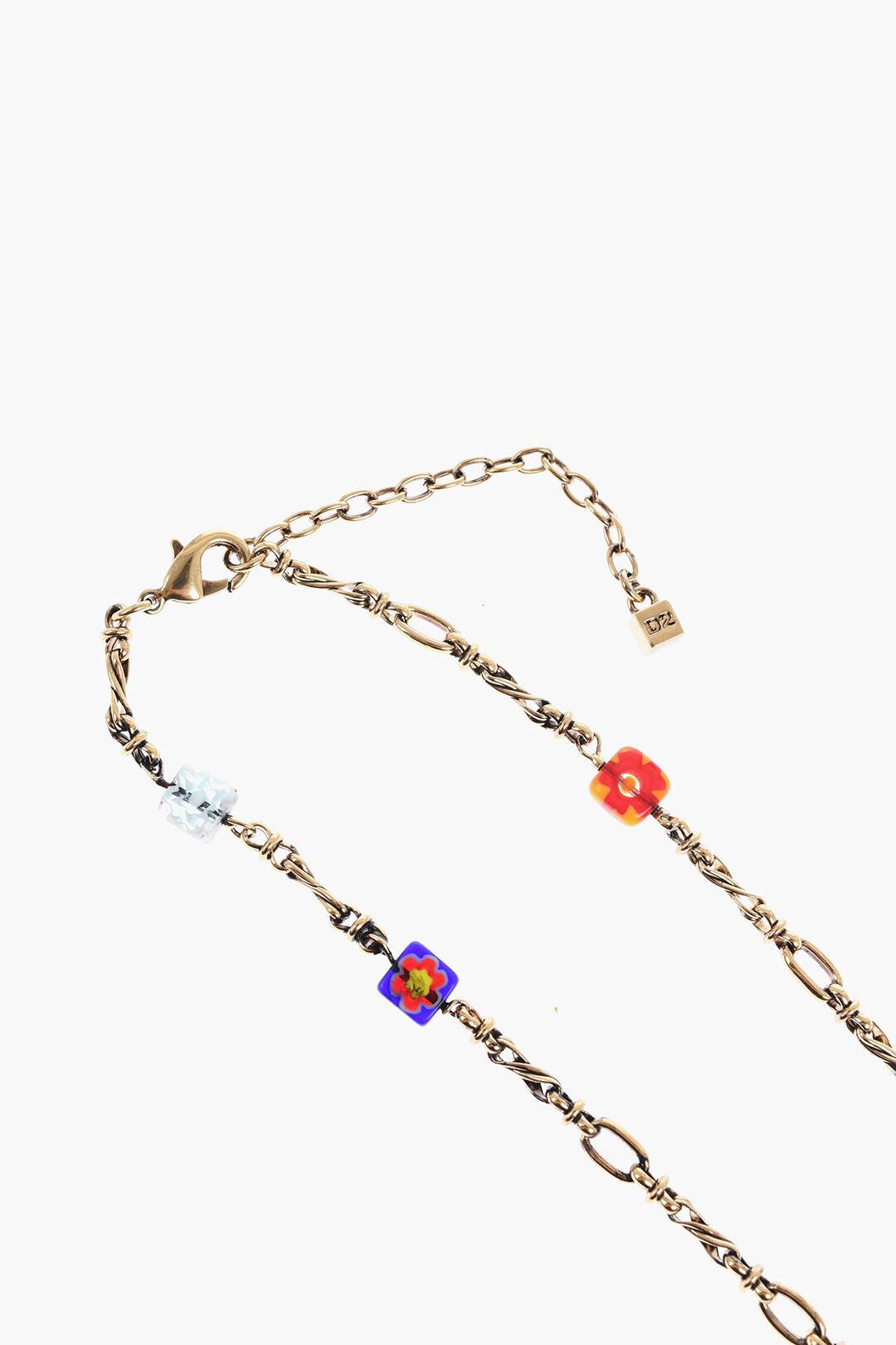 Dsquared2 Chain Necklace TBD 09 Gold-Effect with Doll Charm Size ONE SIZE - 3 Thumbnail