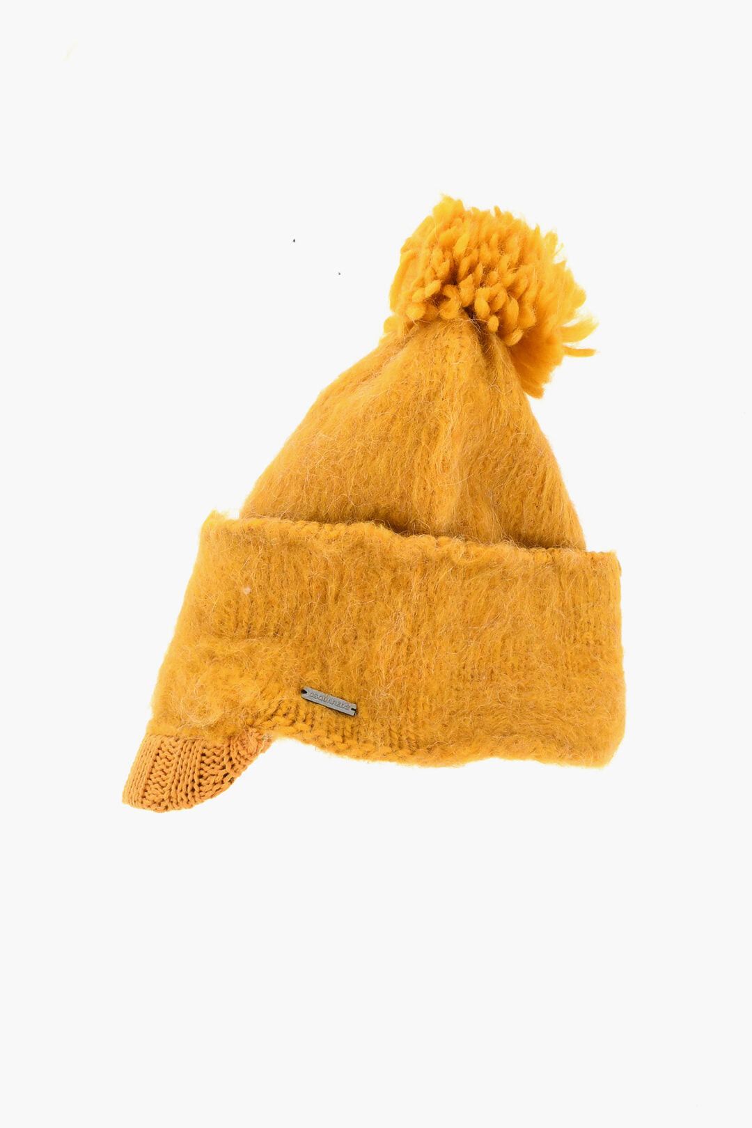Dsquared2 Wool-Blend Beanie With Visor Size ONE SIZE - 3 Thumbnail