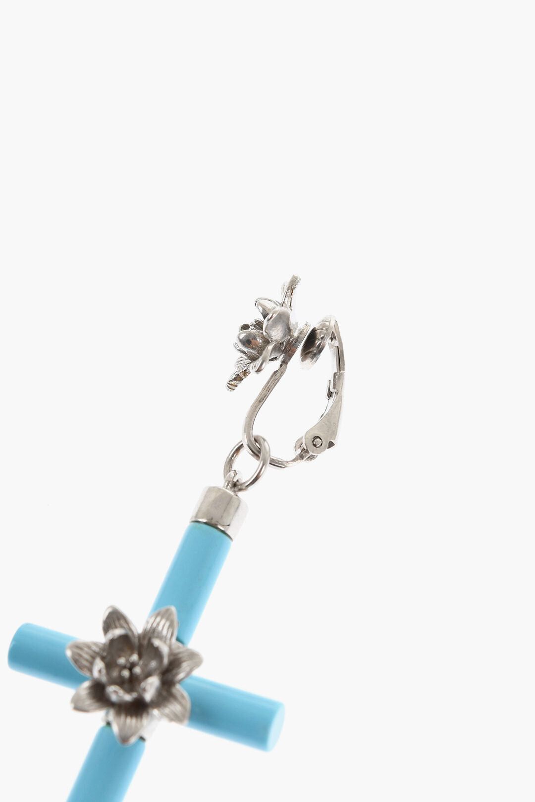 Dsquared2 Single Earring JESUS with Metal Flowers Size ONE SIZE - 2 Thumbnail