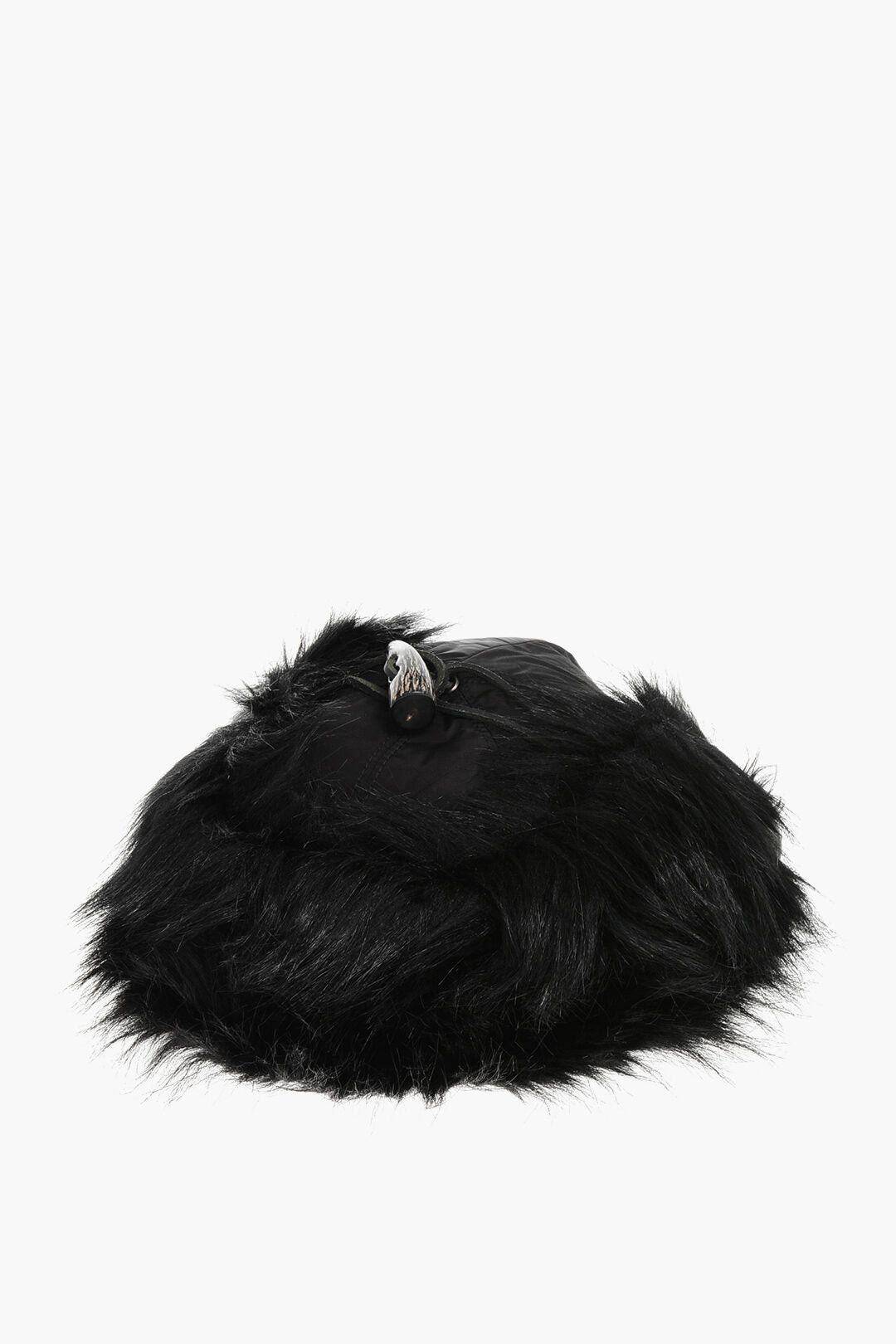Dsquared2 SKI Solid-Color Baseball Cap with Contrast Logo and Faux-Fur Details Size ONE SIZE - 2 Thumbnail