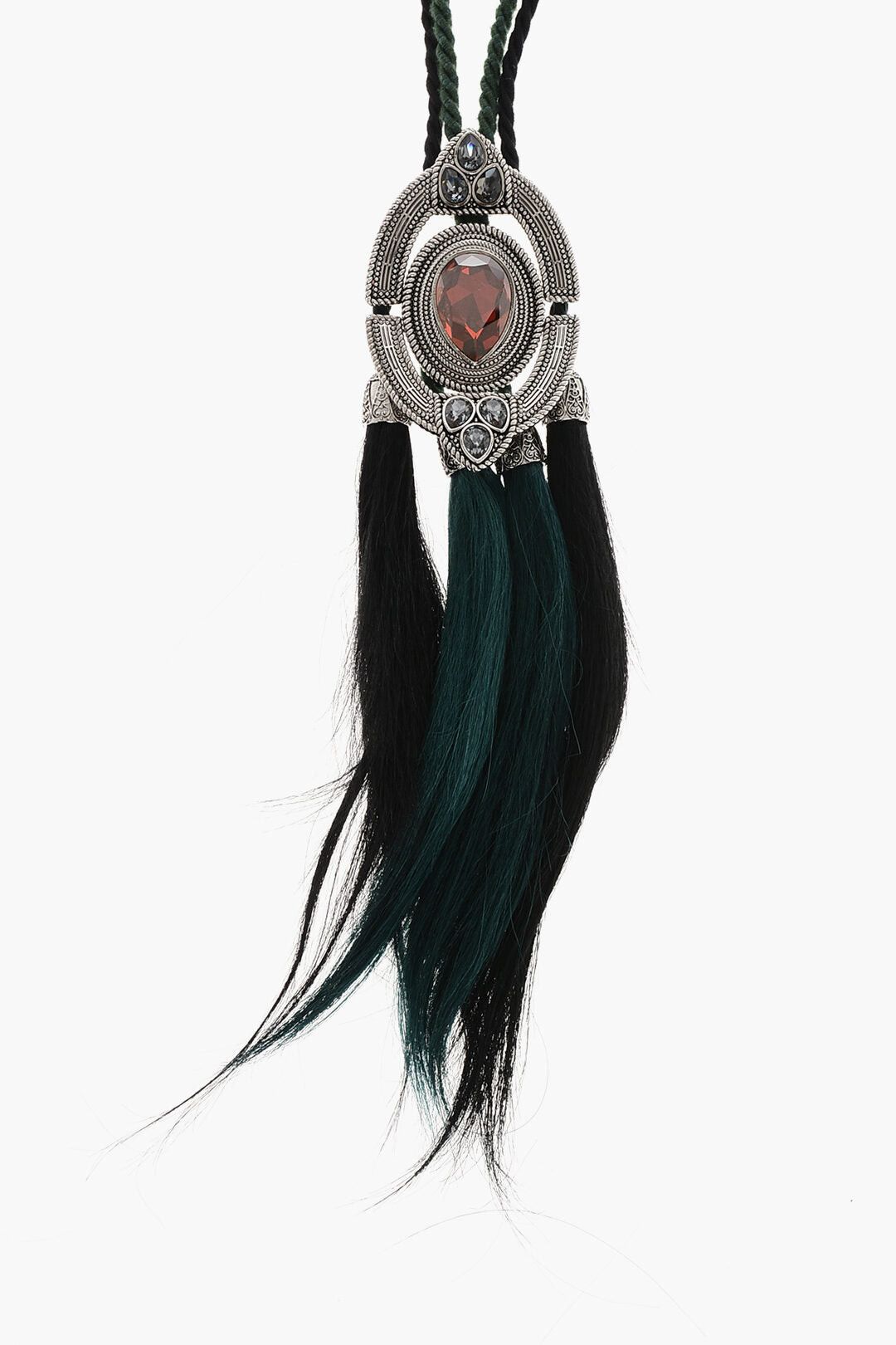 Dsquared2 Maxi Necklace with Stone and Tassels Size ONE SIZE - 2 Thumbnail