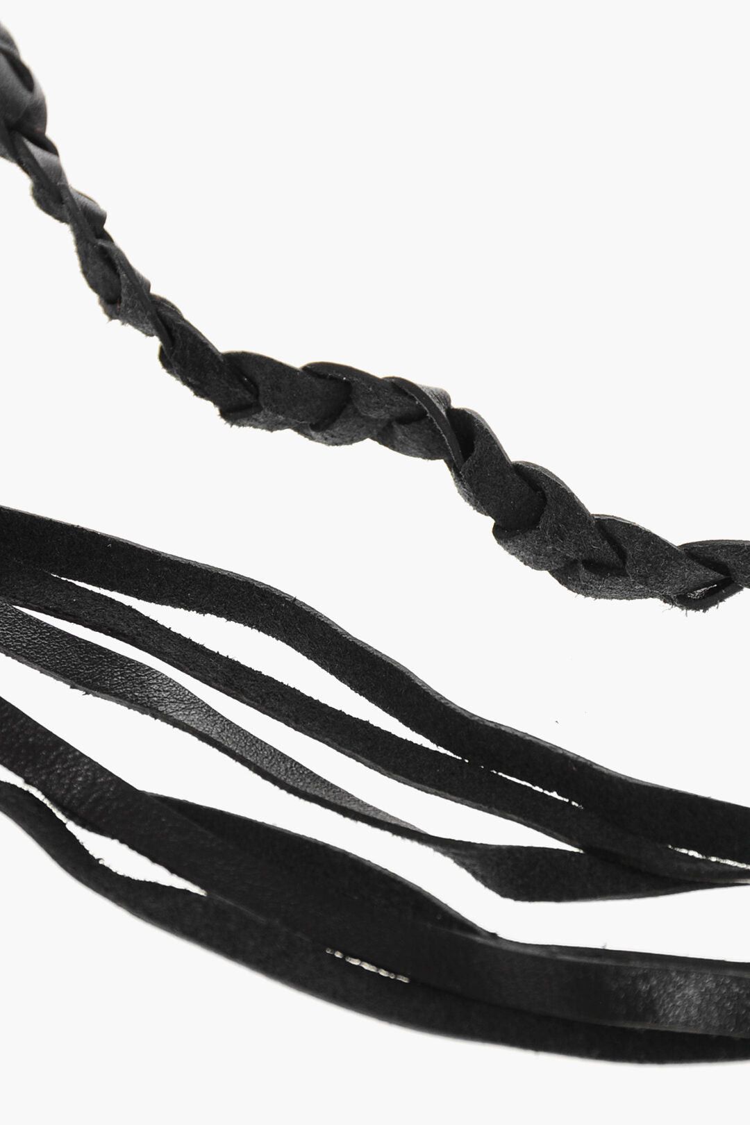 Dsquared2 Braided Leather Necklace Size ONE SIZE - 3 Thumbnail