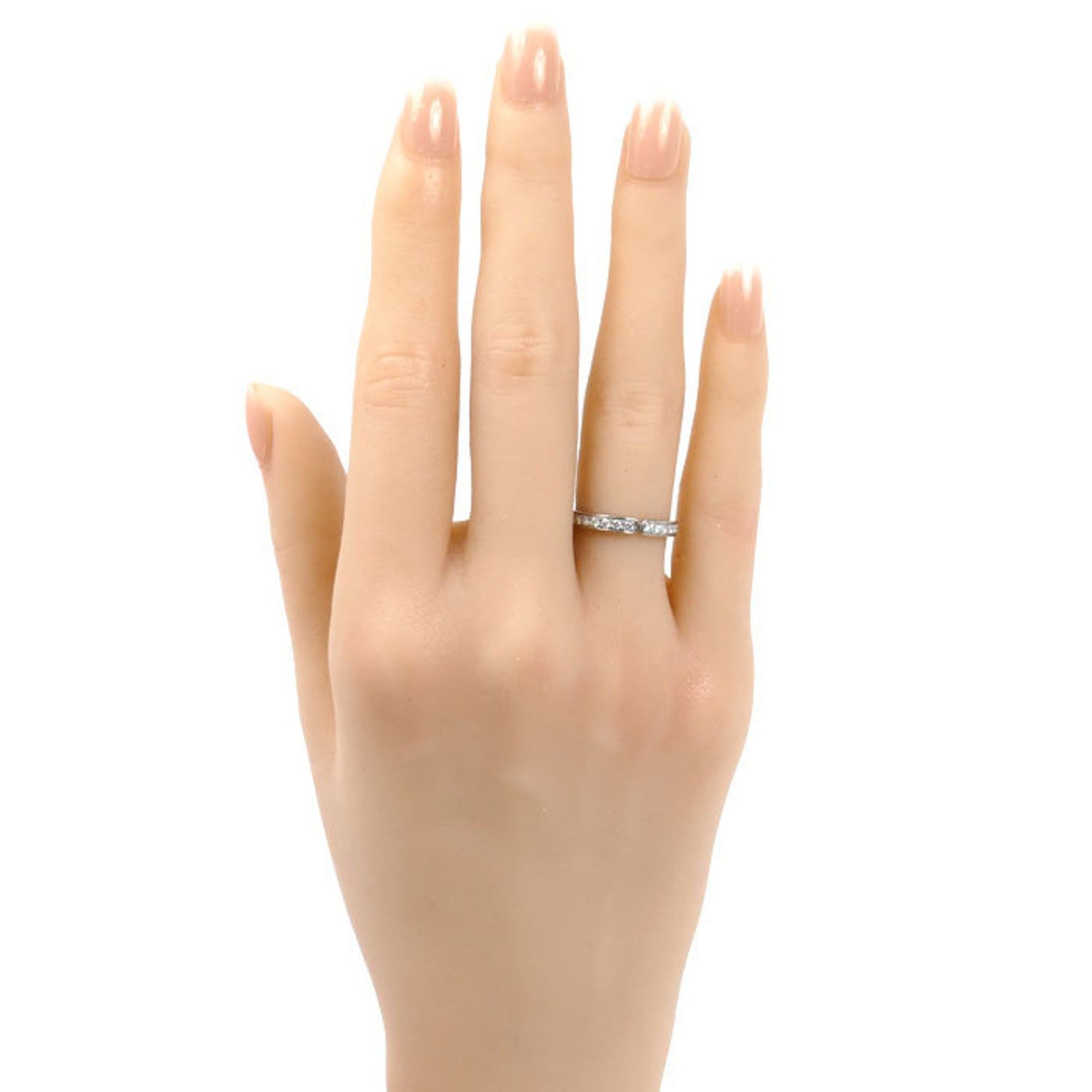 Hermes HERMES Pt950 Platinum Everkelly Ring H119668B 00048 Diamond 0.41ct 48 3.1g Women's Size ONE SIZE - 7 Thumbnail