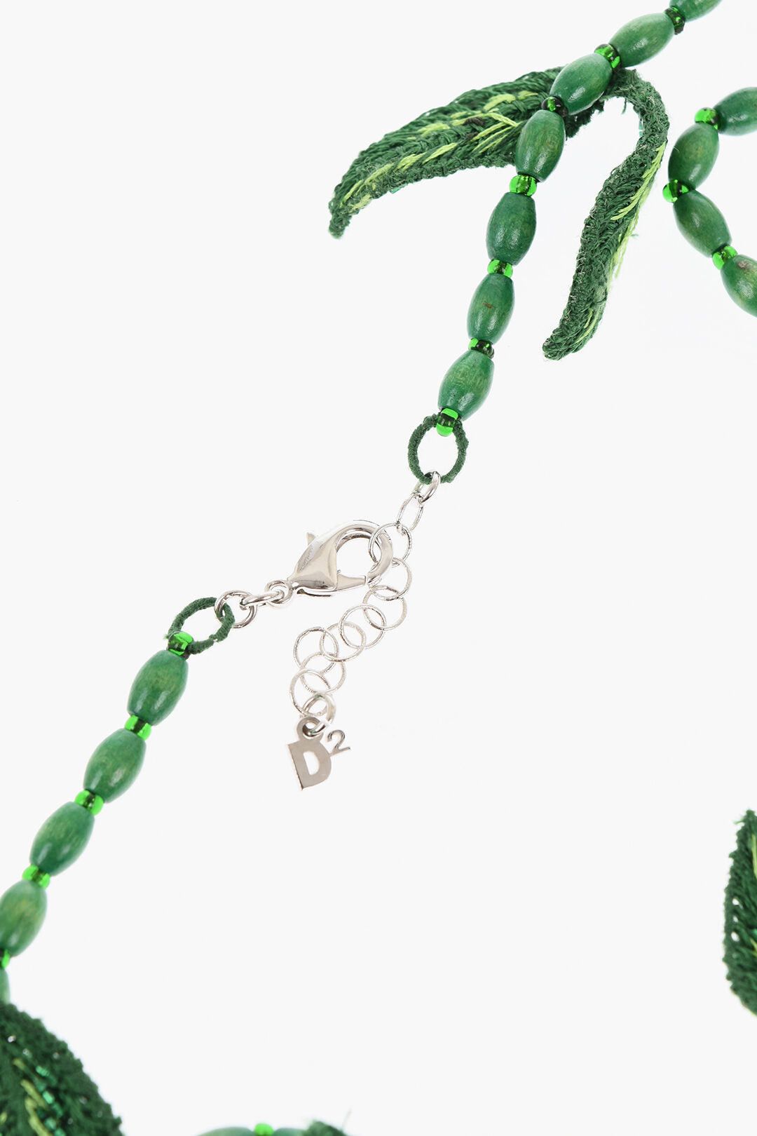 Dsquared2 Beaded Necklace with Botanical Motif Size ONE SIZE - 3 Thumbnail