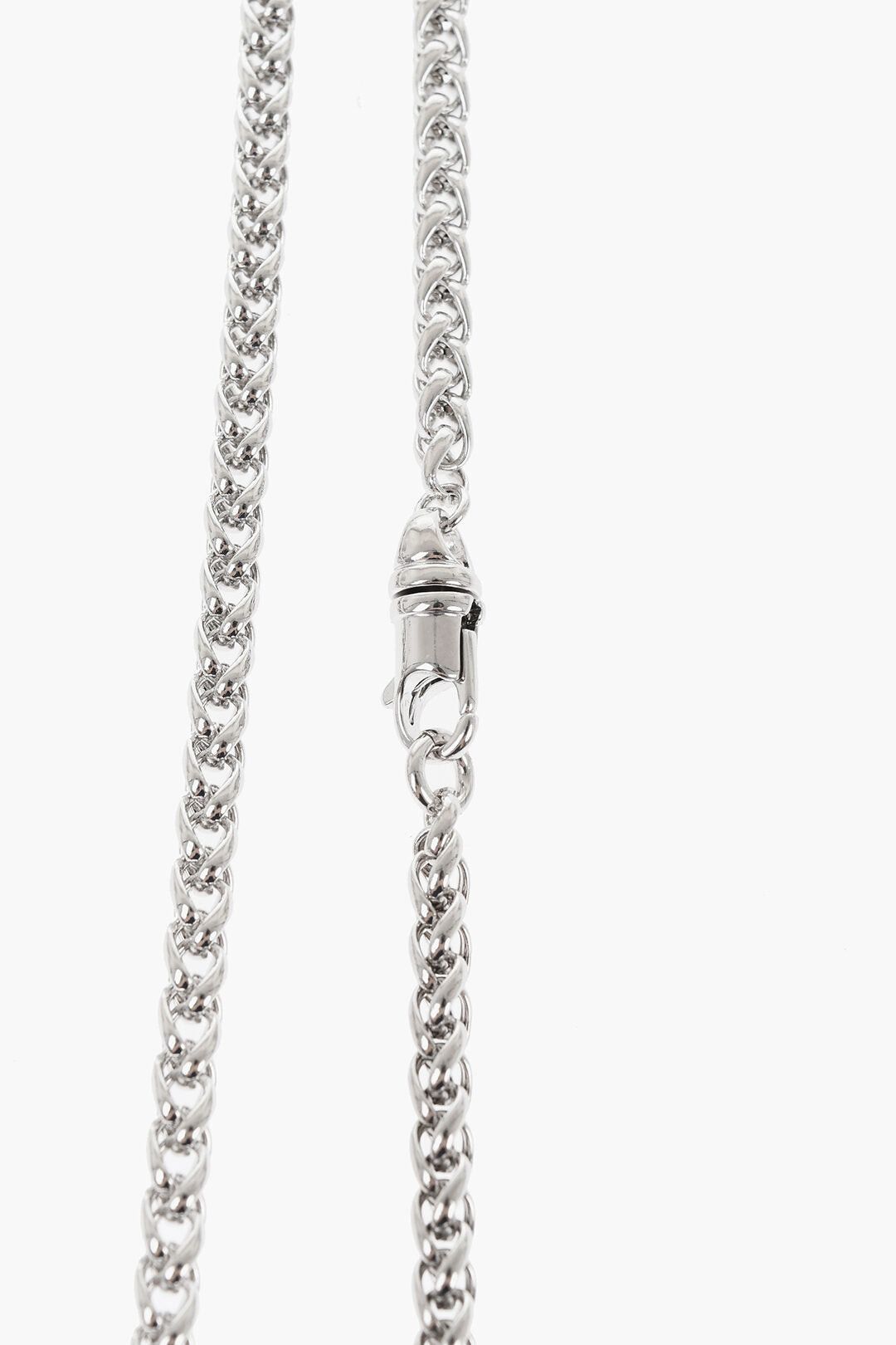 Dsquared2 Metal Necklace with Floral-Design Pendant Embellished with Strass Size ONE SIZE - 3 Thumbnail