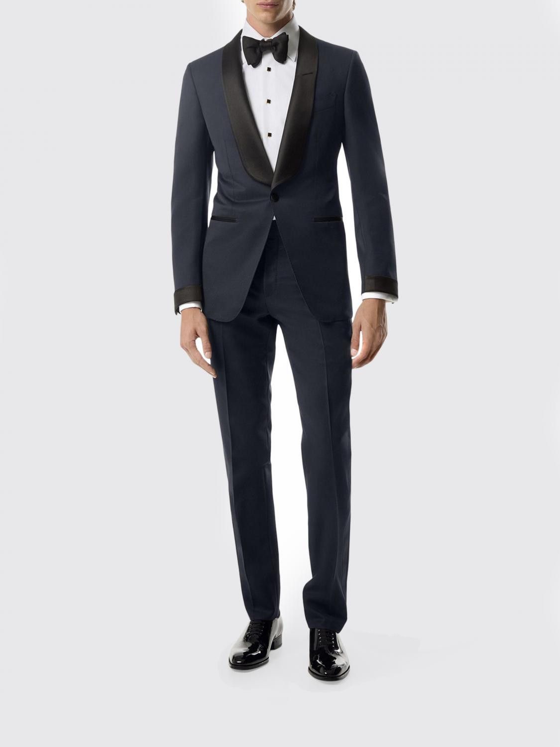 Tom Ford Tom Ford Suit Men Blue Size US XL / EU 56 / 4 - 2 Thumbnail