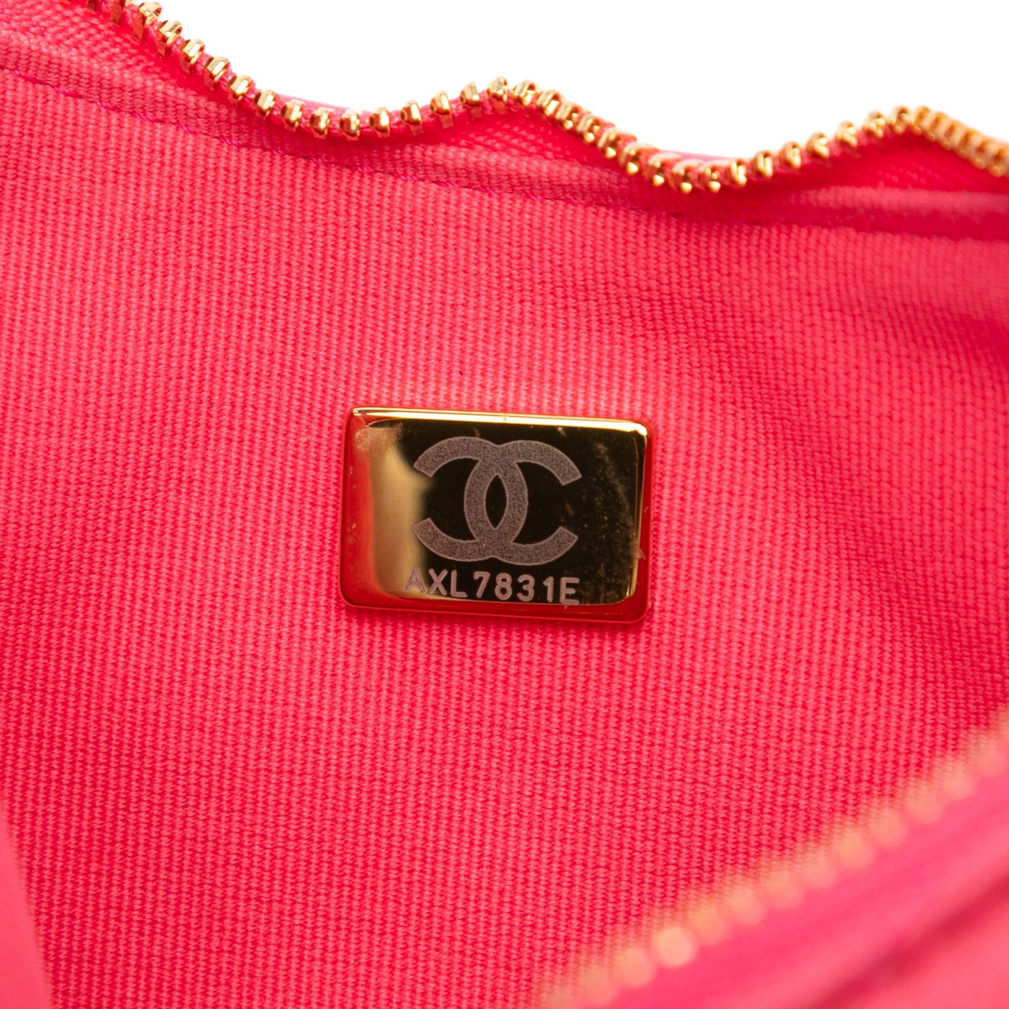 Chanel Small Quilted Lambskin Chain Around Hook Hobo Bag Size ONE SIZE - 6 Thumbnail