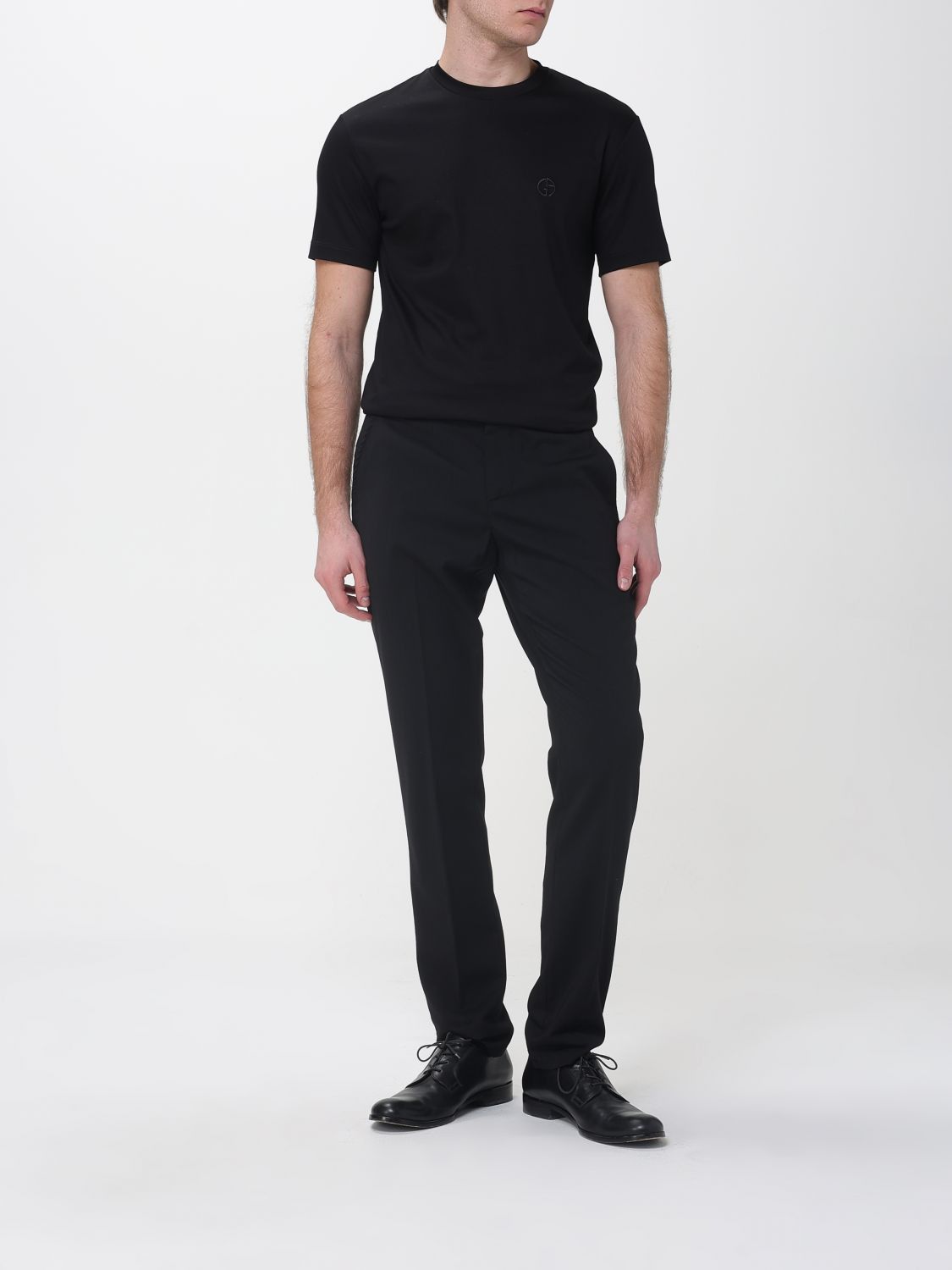 Giorgio Armani Giorgio Armani T-Shirt Men Black Size US S / EU 44-46 / 1 - 2 Thumbnail