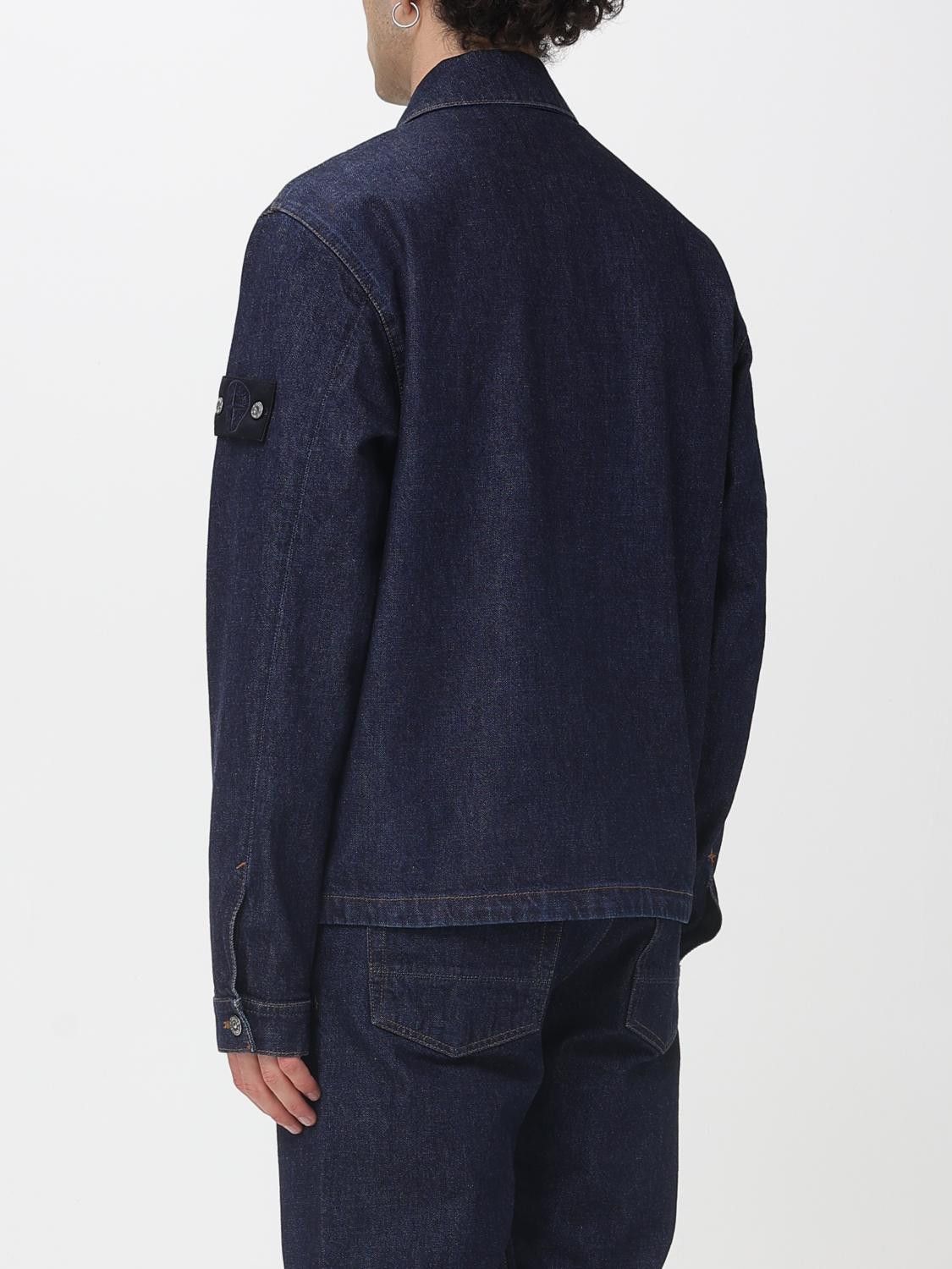 Stone Island Stone Island Jacket Men Blue Size US L / EU 52-54 / 3 - 3 Thumbnail