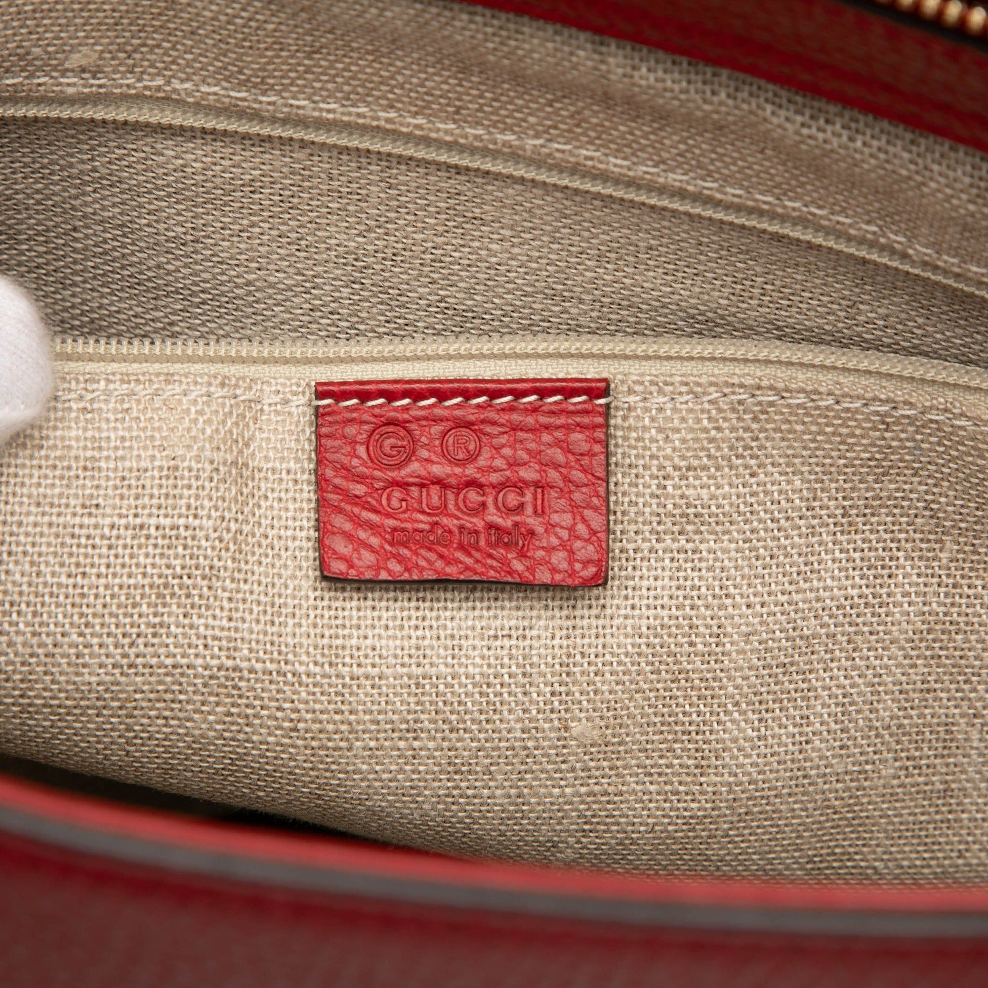 Gucci Leather Bamboo Tassel Satchel Size ONE SIZE - 5 Thumbnail