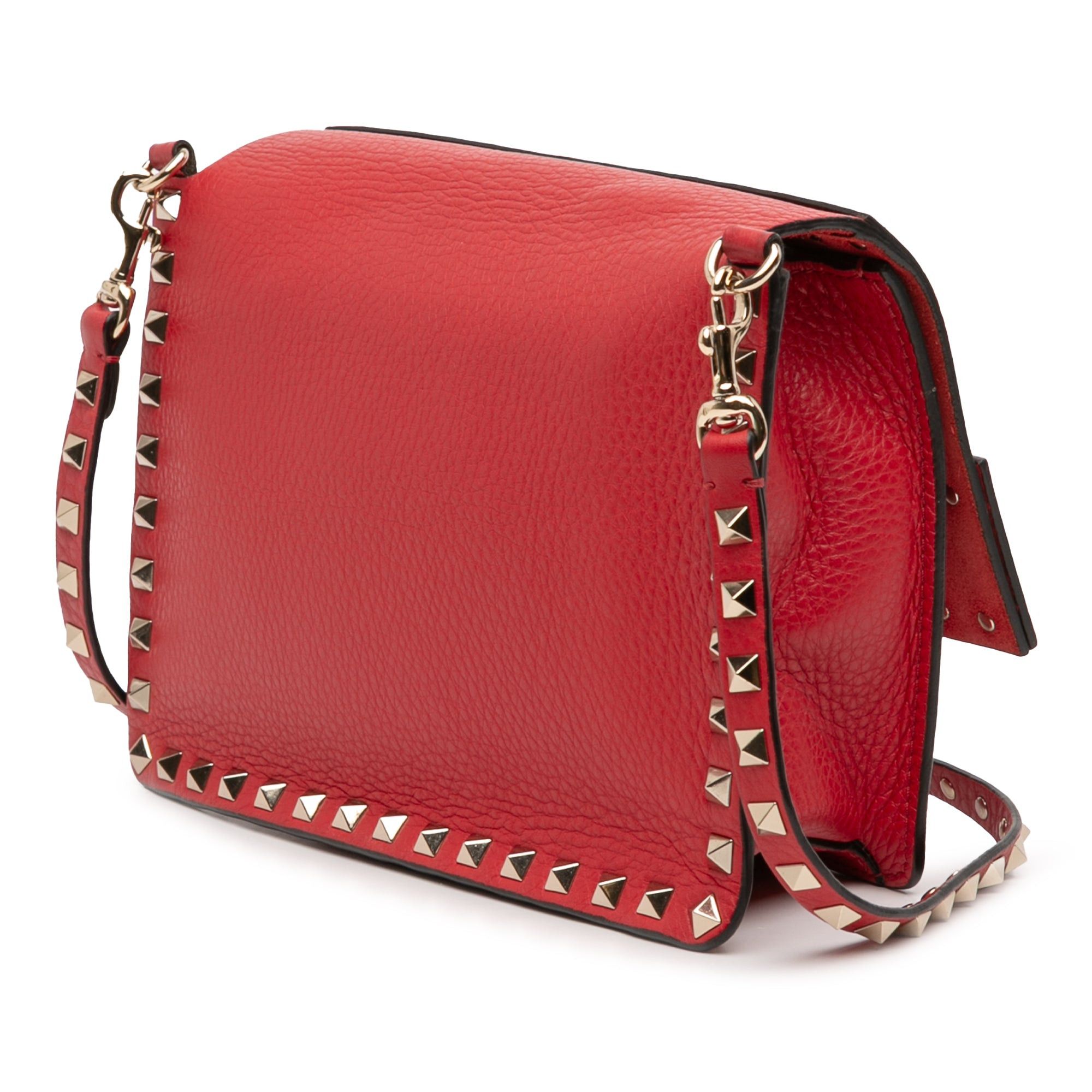 Valentino Small Grained Calfskin Rockstud Crossbody Size ONE SIZE - 2 Thumbnail