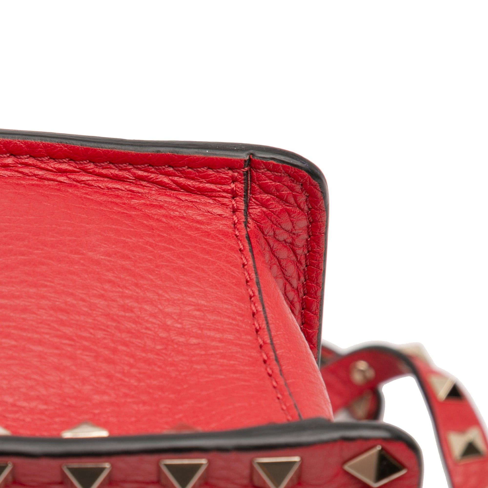 Valentino Small Grained Calfskin Rockstud Crossbody Size ONE SIZE - 9 Thumbnail