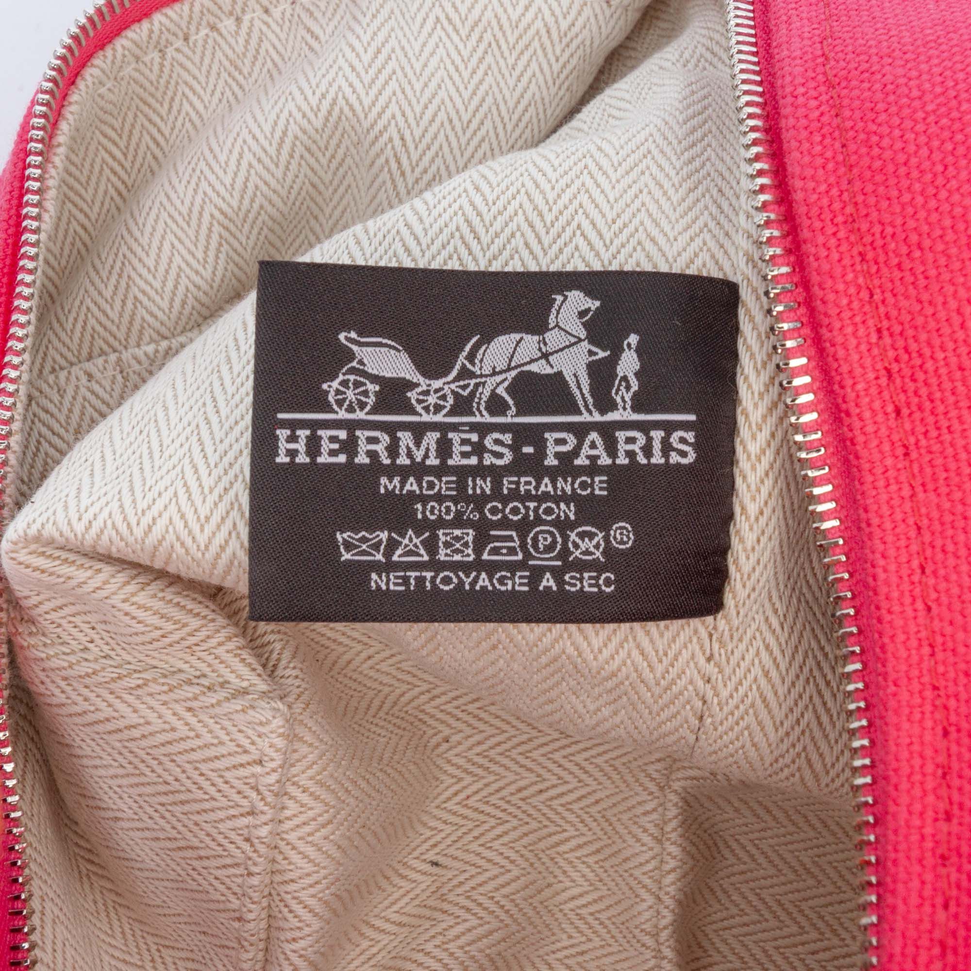 Hermes Small Toile Bride A Brac Case Size ONE SIZE - 5 Thumbnail