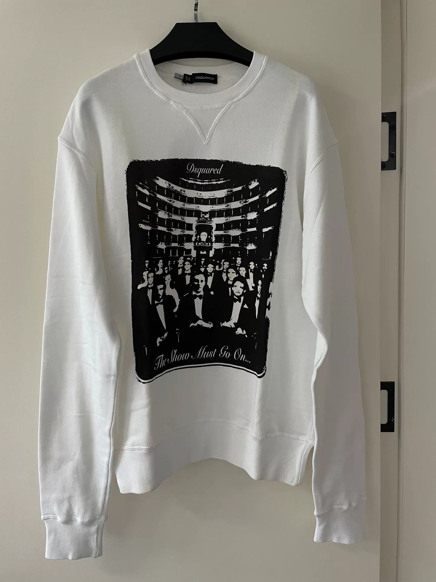 Dsquared2 Dsquared2 The Shining White Sweatshirt Size US S / EU 44-46 / 1 - 3 Thumbnail