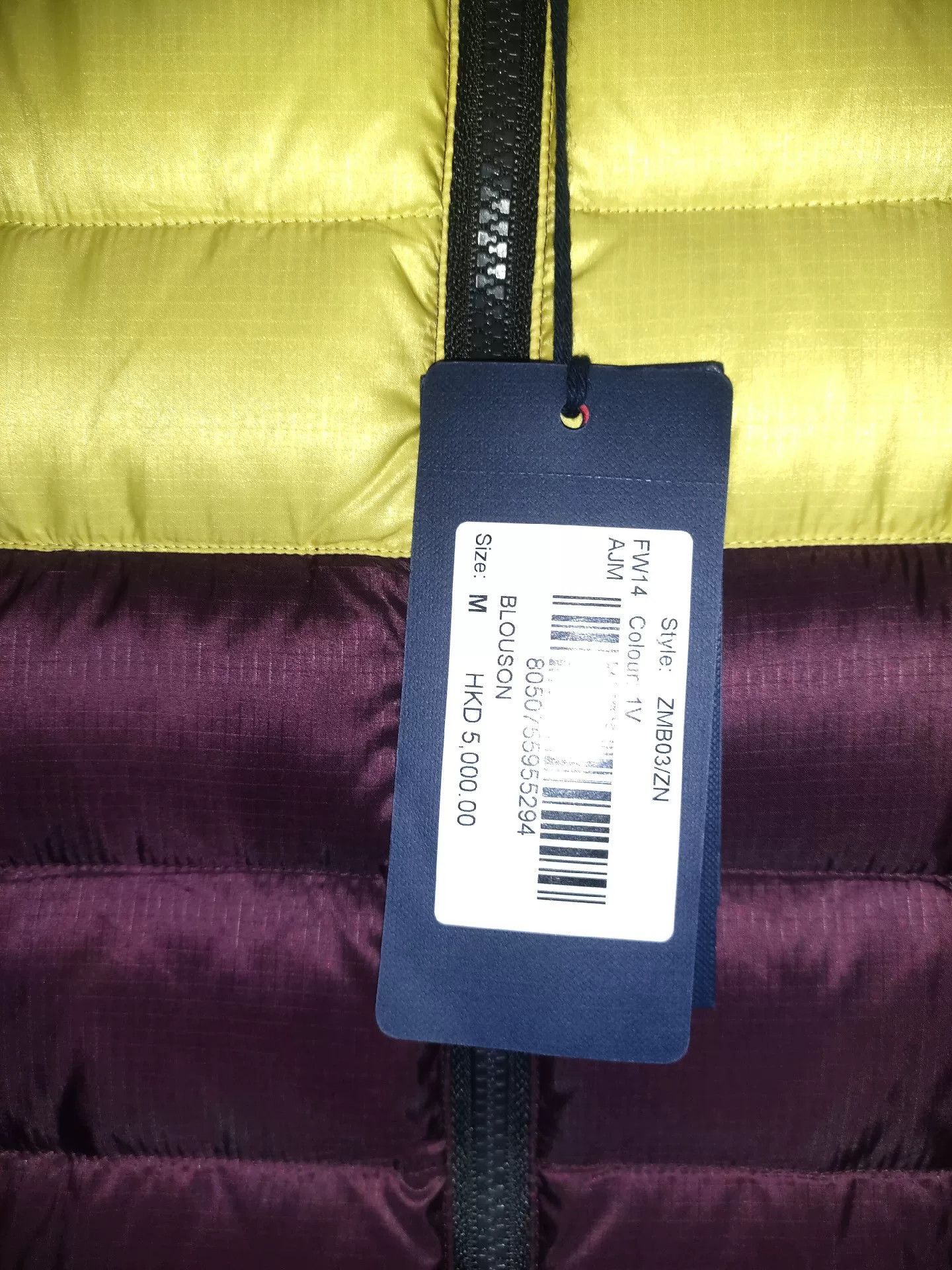 Armani Armani Jeans Men's Reversible Down Jacket Size US M / EU 48-50 / 2 - 7 Thumbnail