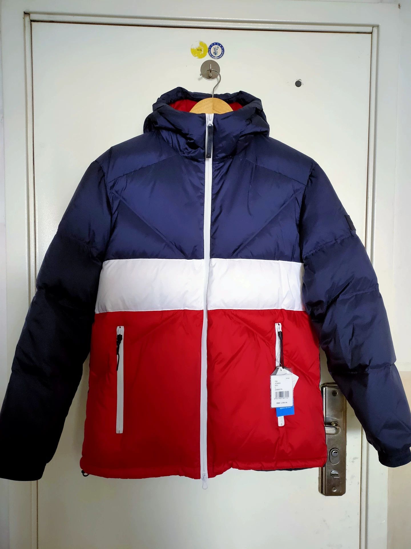 Nautica Nautica Men's Hooded Down Jacket Size US L / EU 52-54 / 3 - 2 Thumbnail