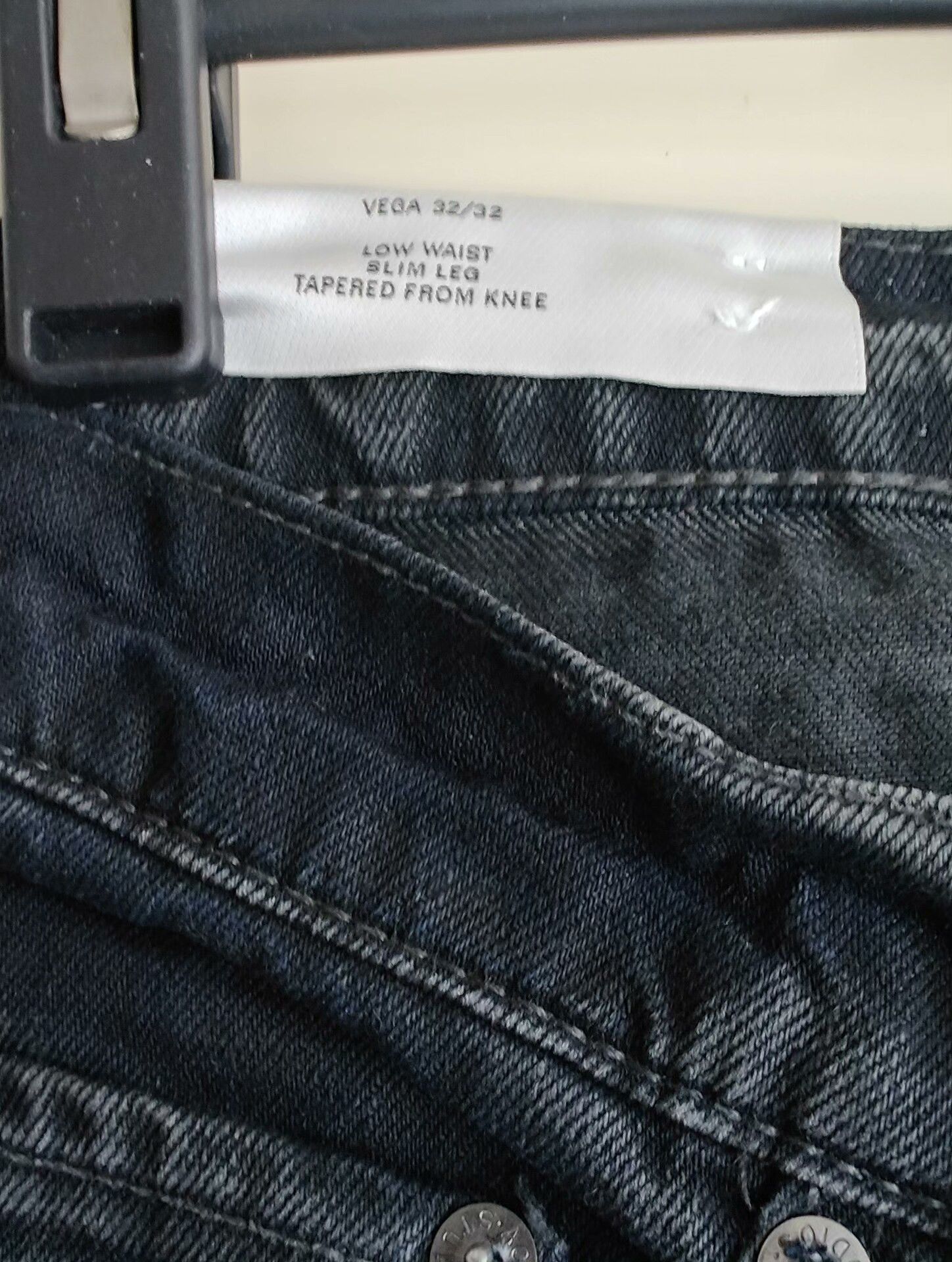 Acne Studios Acne Studios Men's Black Slim Jeans 32/32 Size US 32 / EU 48 - 4 Thumbnail