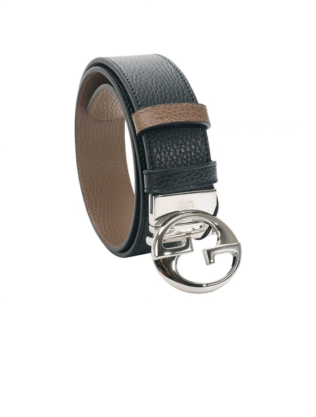 Gucci Gucci Unisex Logo Buckle Leather Belt Size ONE SIZE - 5 Thumbnail