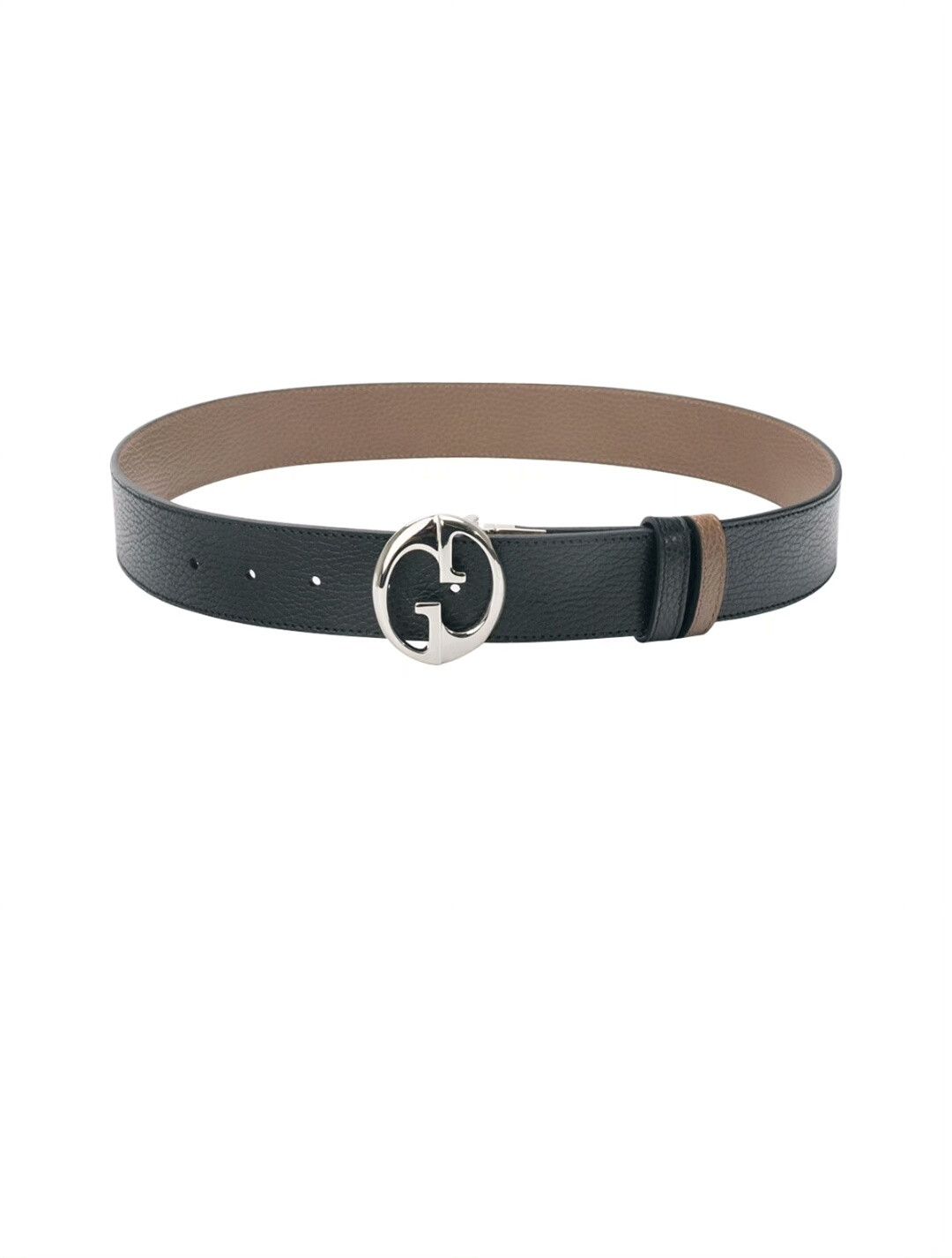 Gucci Gucci Unisex Logo Buckle Leather Belt Size ONE SIZE - 2 Thumbnail