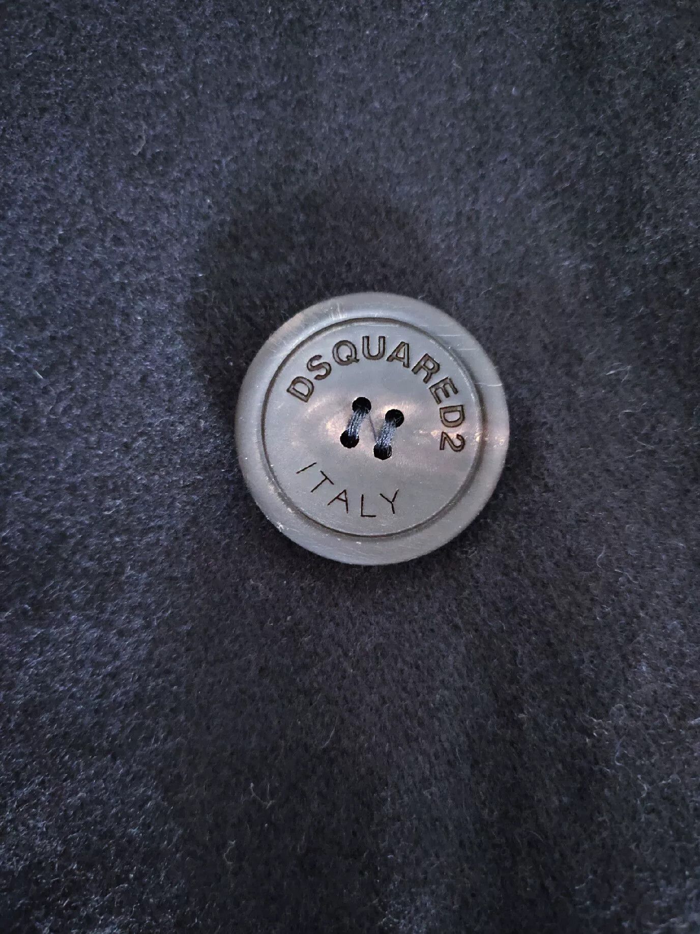 Dsquared2 DSQUARED2 Men's Wool Double-Breasted Coat Size US M / EU 48-50 / 2 - 5 Thumbnail