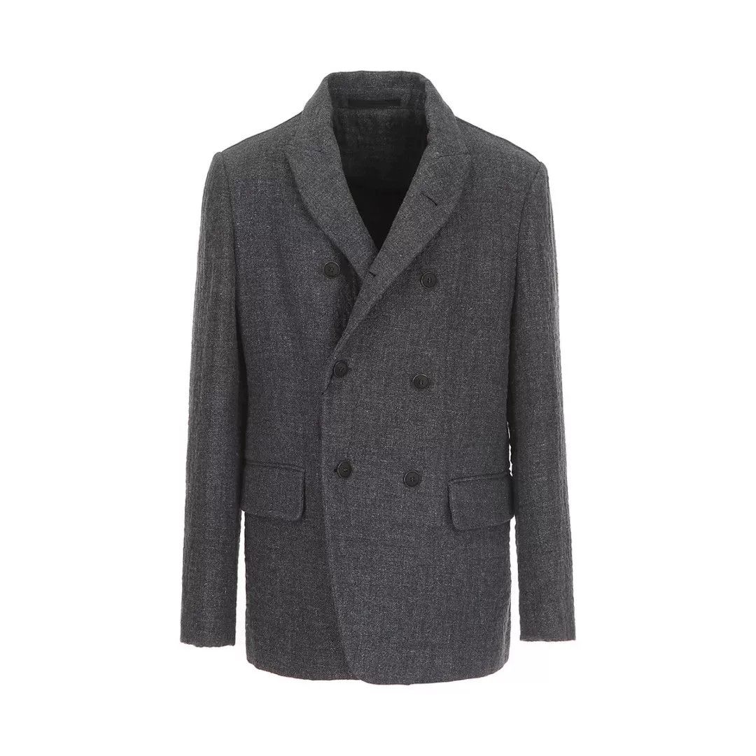 Giorgio Armani Giorgio Armani GA Men's Cashmere Linen Blazer Size US M / EU 48-50 / 2 - 2 Thumbnail