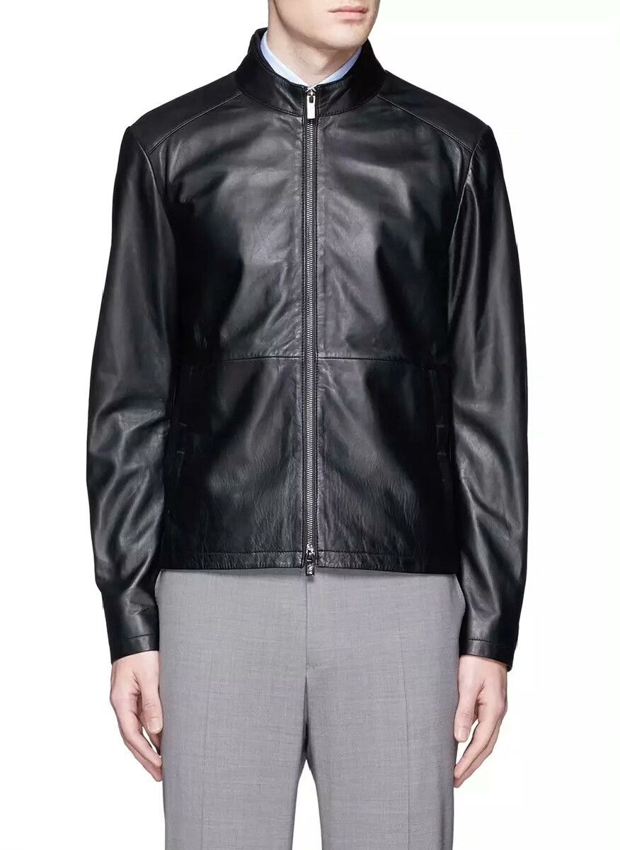 Armani Collezioni Armani Collezioni Leather Jacket Size US M / EU 48-50 / 2 - 8 Thumbnail