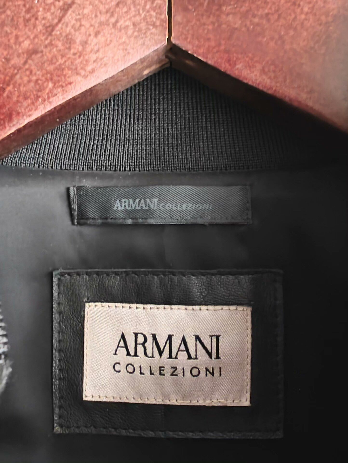 Armani Collezioni Armani Collezioni Leather Jacket Size US M / EU 48-50 / 2 - 4 Thumbnail