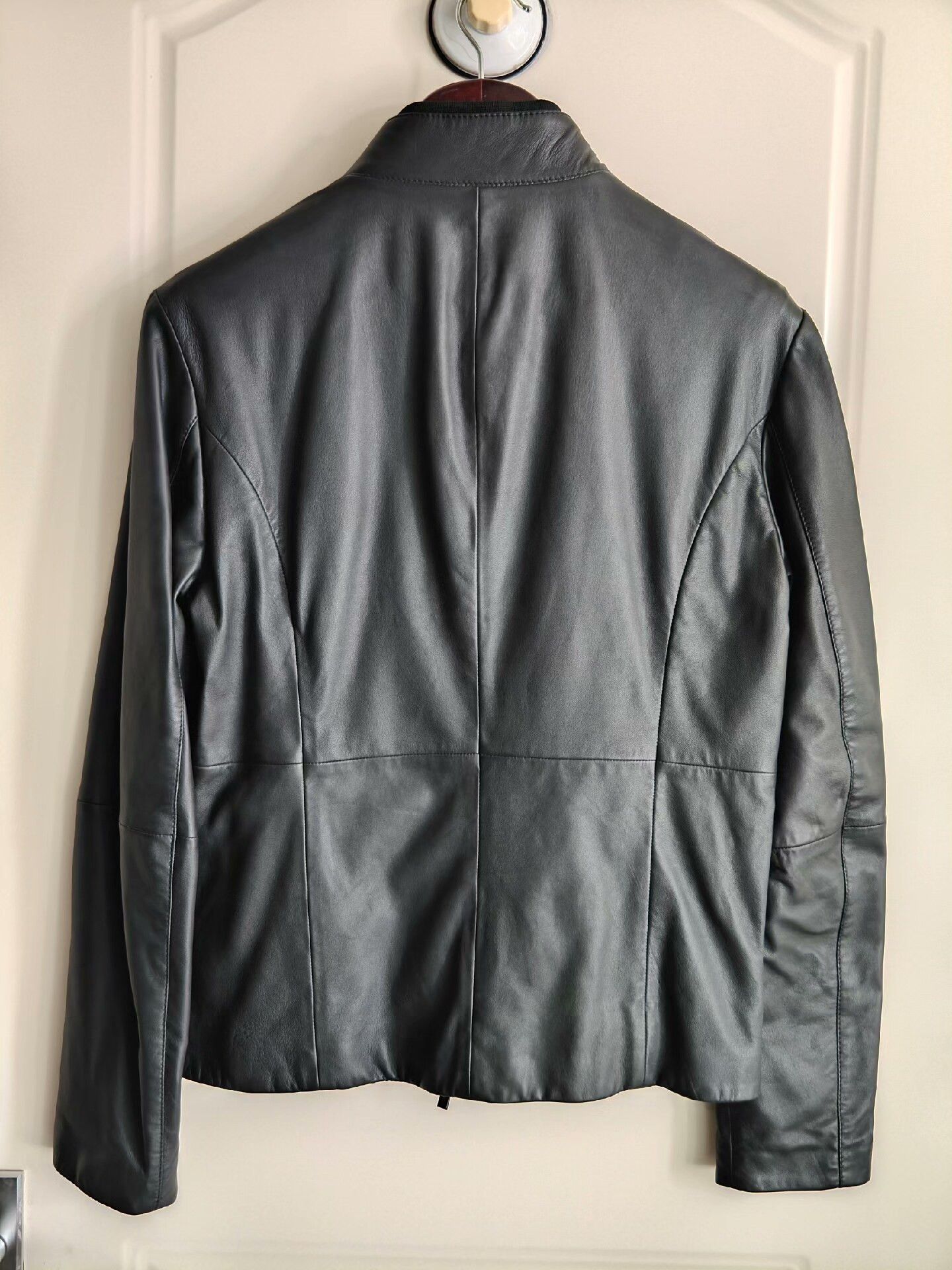 Armani Collezioni Armani Collezioni Leather Jacket Size US M / EU 48-50 / 2 - 3 Thumbnail