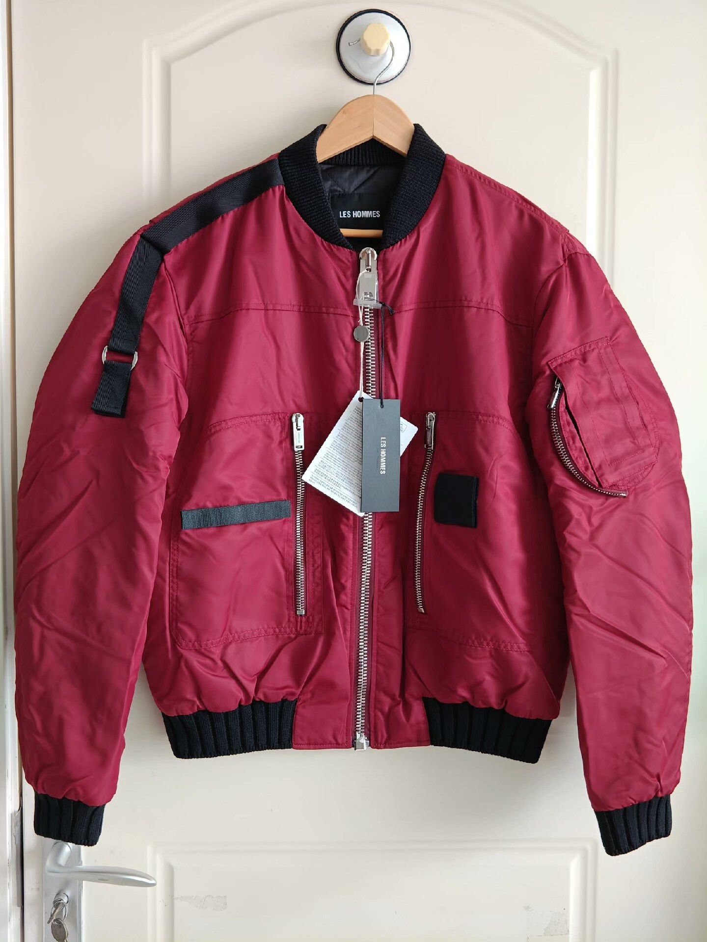 Les Hommes Les Hommes Runway Hybrid Pilot Jacket Size US L / EU 52-54 / 3 - 2 Thumbnail