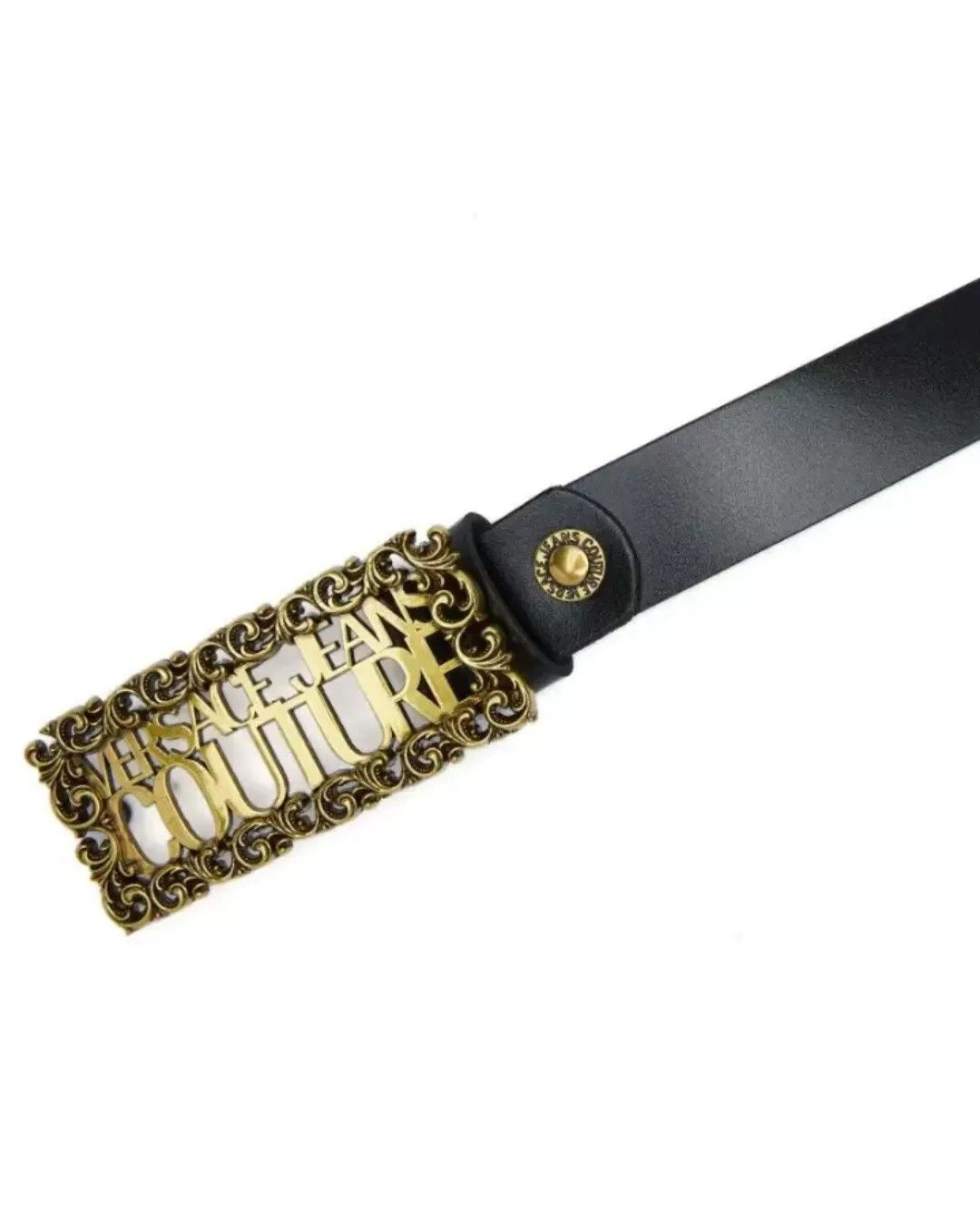 Versace Jeans Couture Versace Jeans Couture Baroque Logo Belt Size ONE SIZE - 2 Thumbnail
