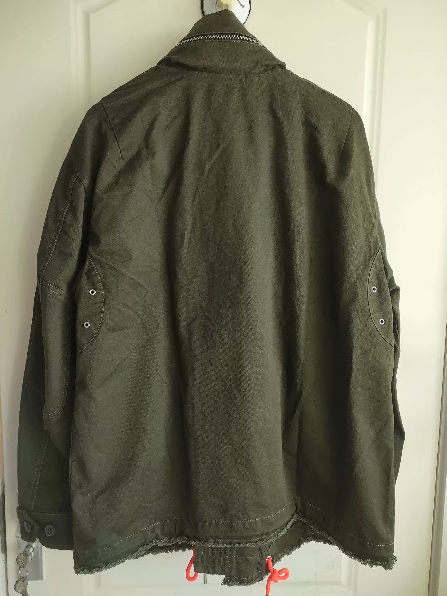 Diesel Diesel M65 Military Green Jacket Size US L / EU 52-54 / 3 - 3 Thumbnail