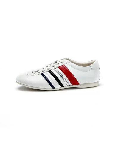 Prada Prada Men's Retro Leather Casual Sneakers Size US 6.5 / EU 39-40 - 2 Thumbnail