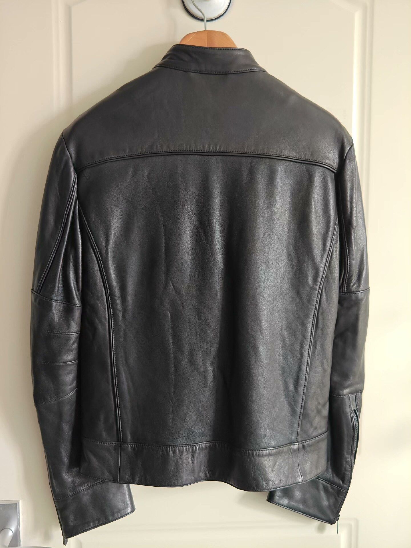 Trussardi Trussardi Lambskin Leather Jacket Size US M / EU 48-50 / 2 - 5 Thumbnail