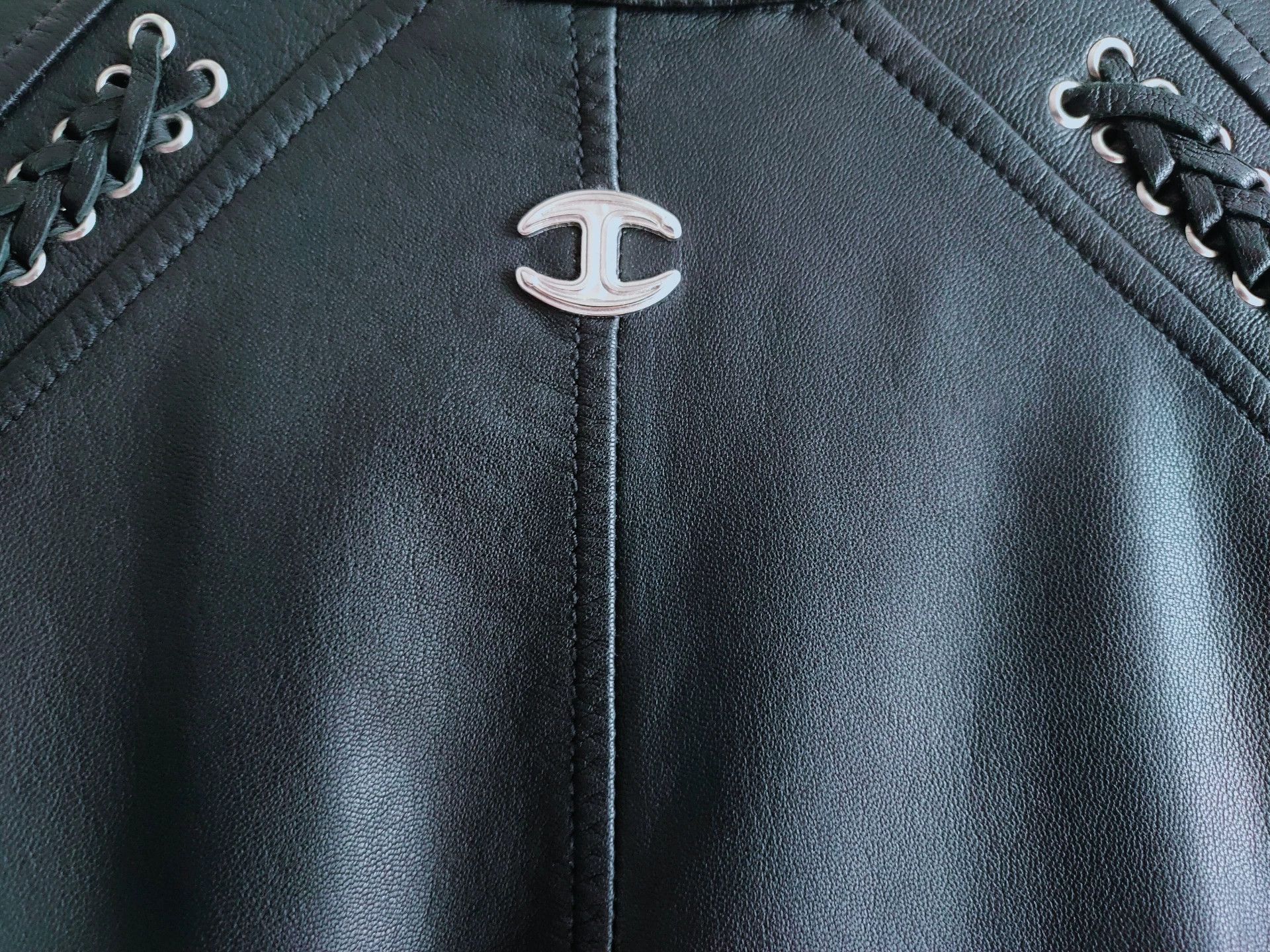 Just Cavalli Just Cavalli Goatskin Biker Jacket Size US M / EU 48-50 / 2 - 6 Thumbnail