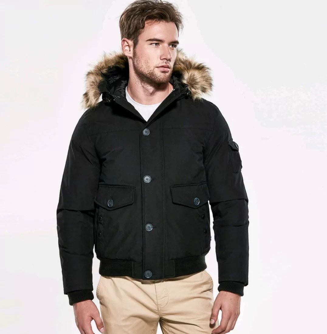 Nautica Nautica Men's Short Down Jacket Size US L / EU 52-54 / 3 - 2 Thumbnail